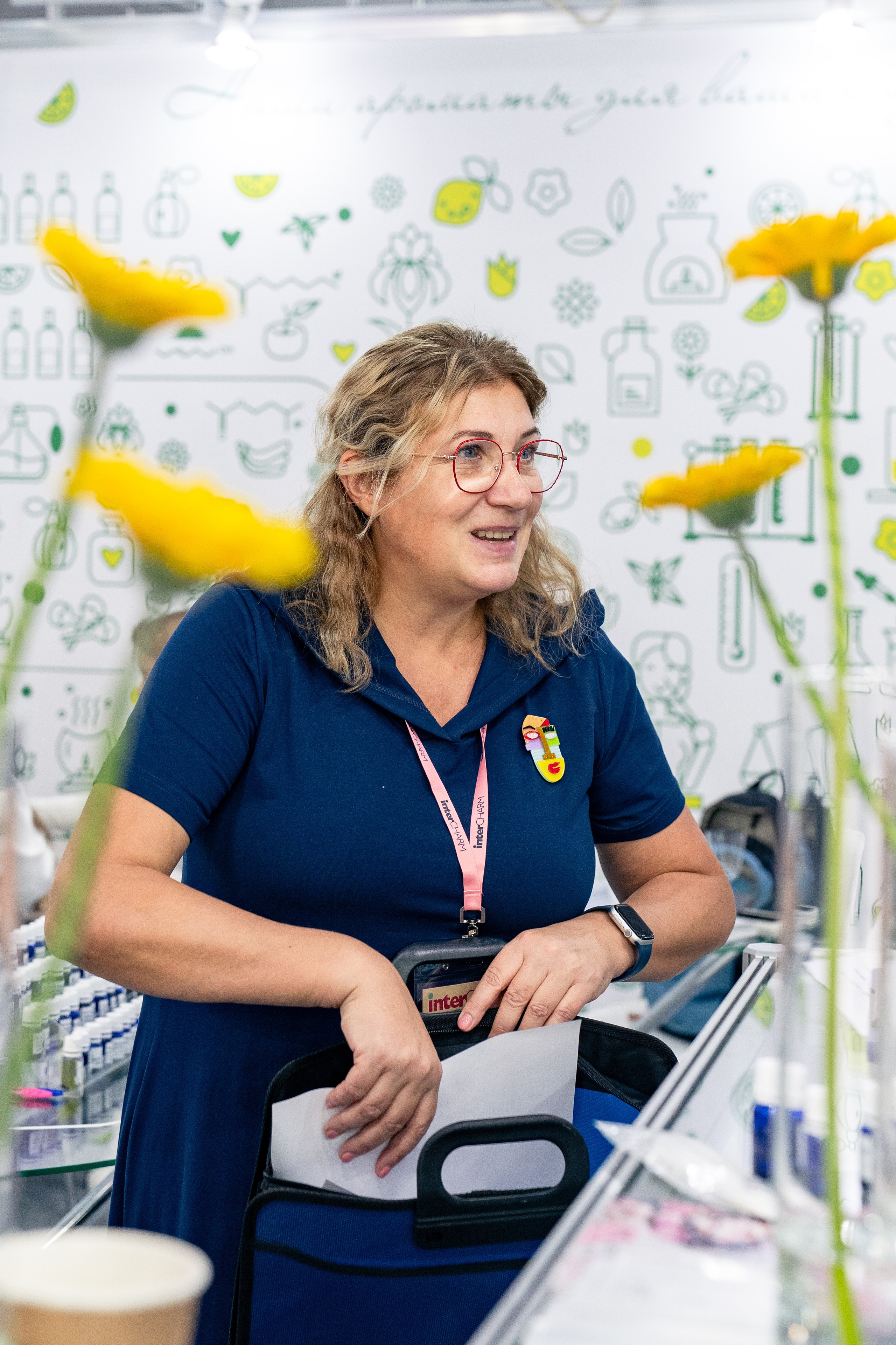 Oflores на выставке InterCHARM 2025. Фотограф Владимир Бакарюк