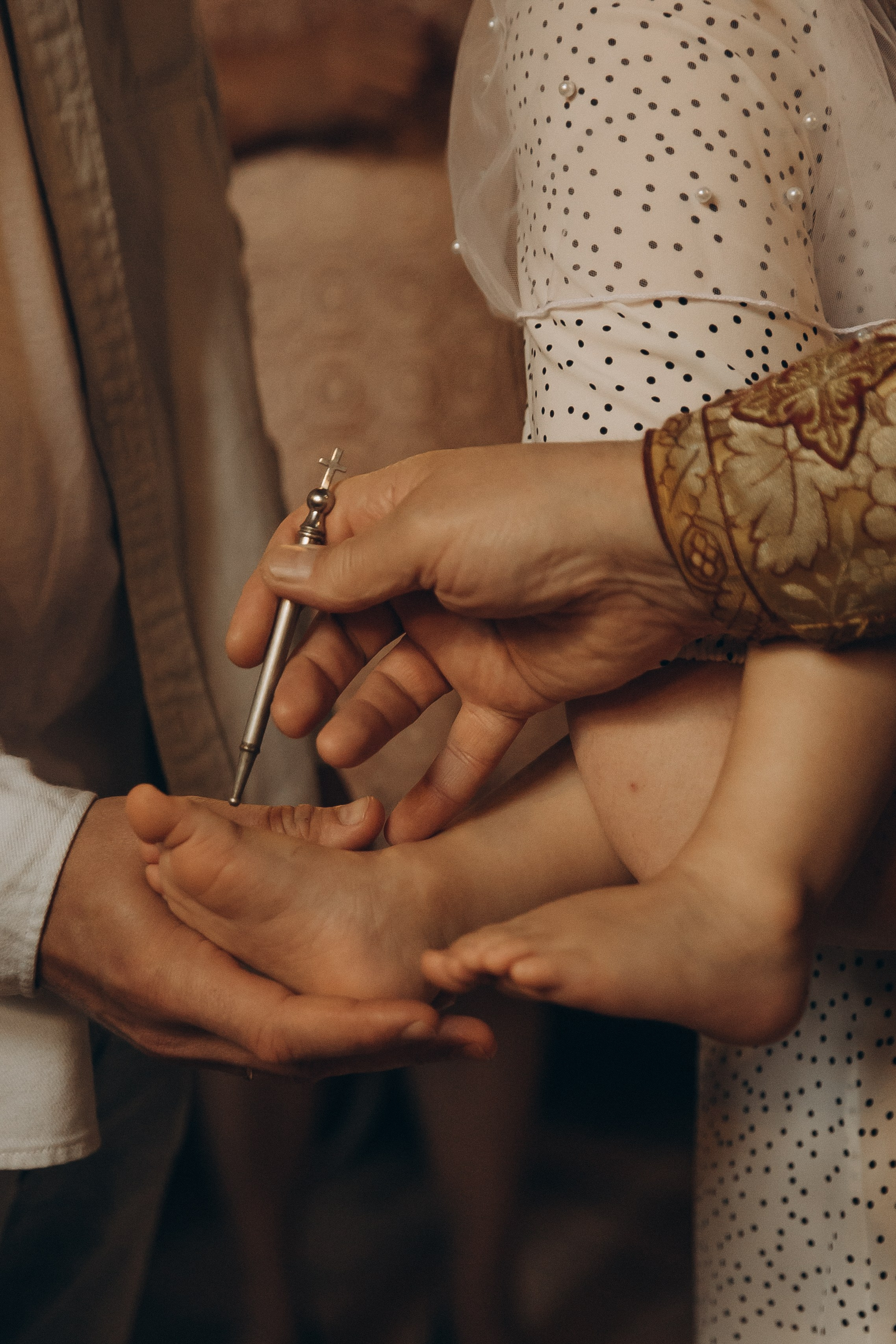 Крещение. Семейный фотограф в Москве и Королеве Евгения Баукова