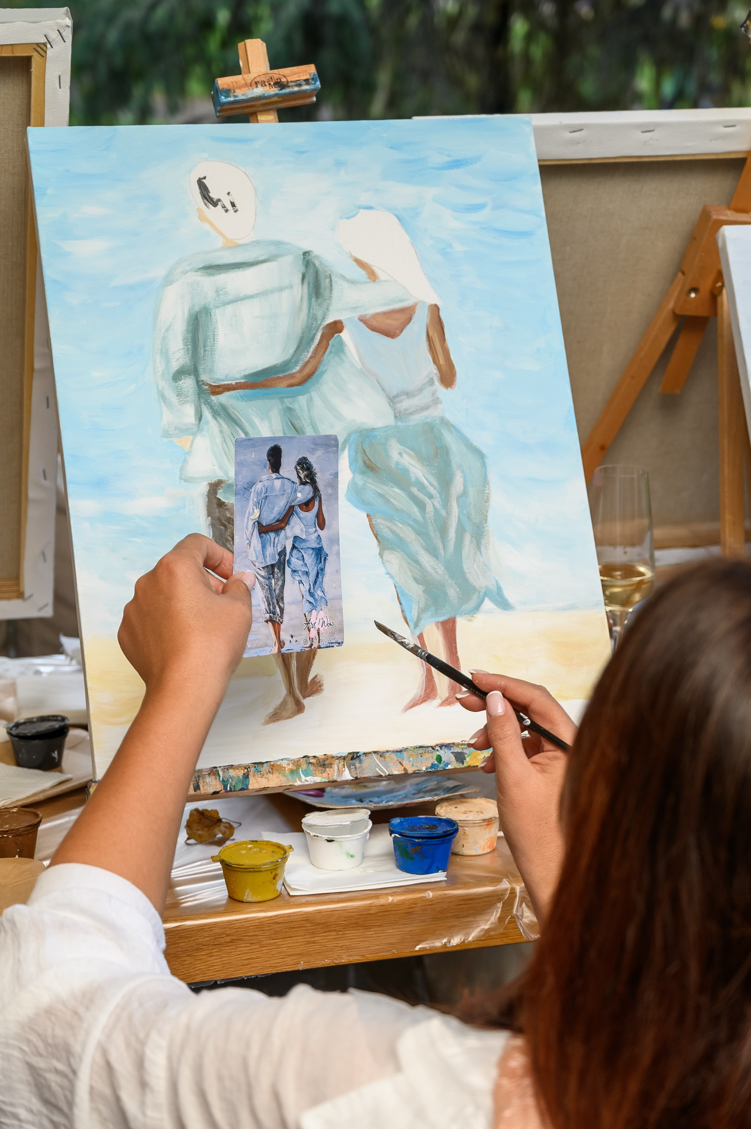 Репортаж с творческой встречи на летней веранде