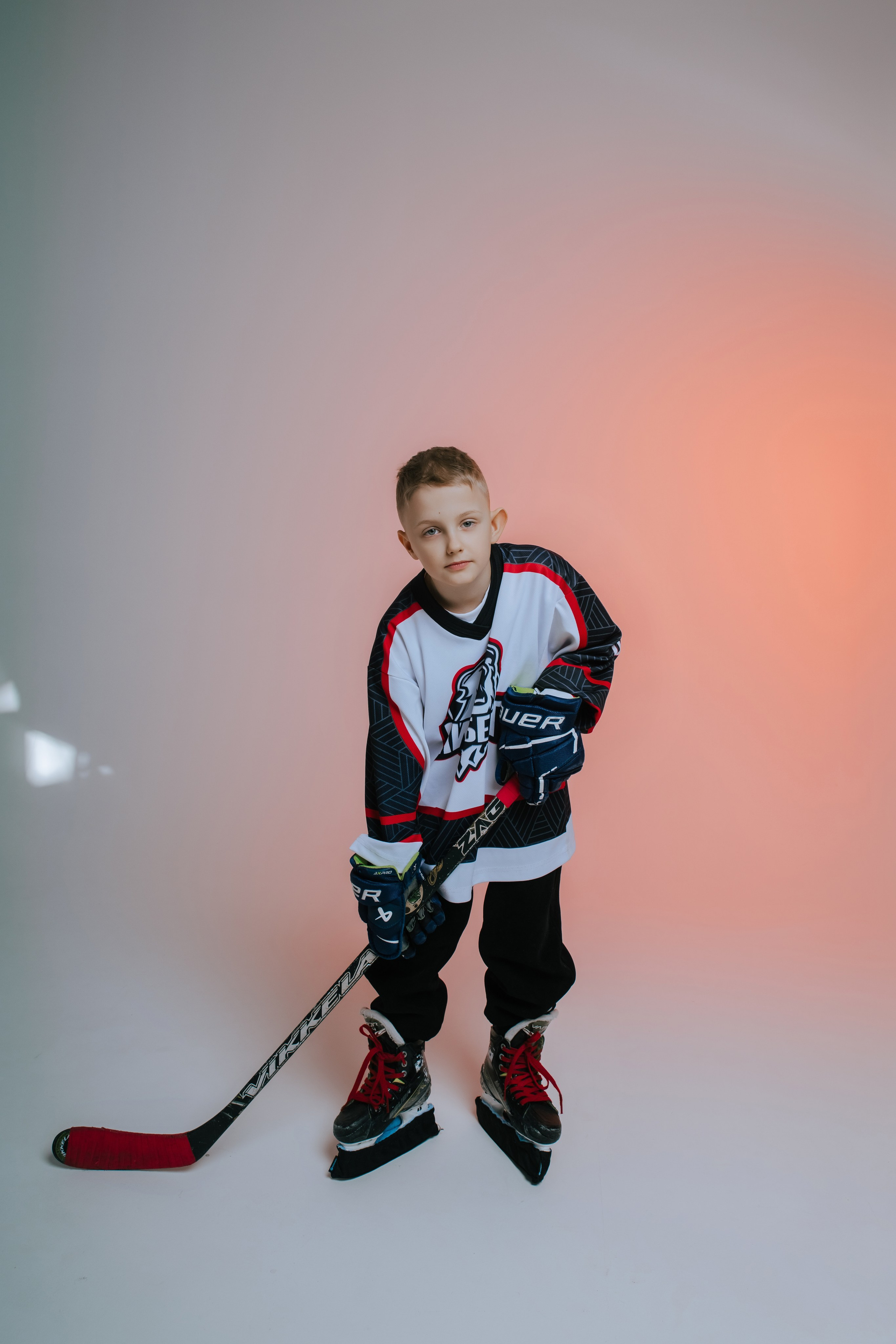 Звезда хоккея. Фотограф Ярмишко Дарья. Выпускные фотокниги