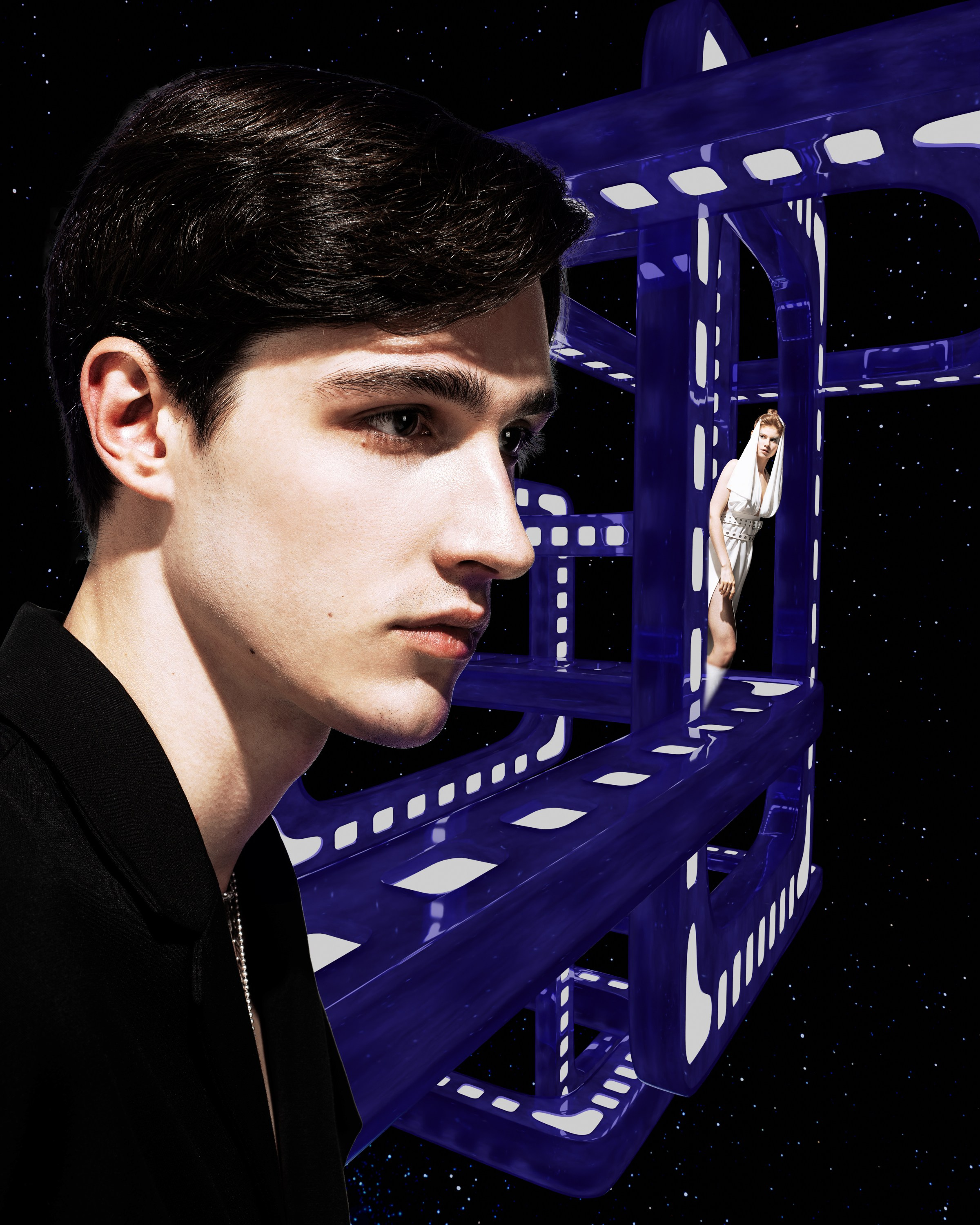 Cosmic tourists. Alyona Pukhanova — photographer, stylist, 3d designer, artist — Tbilisi, Georgia