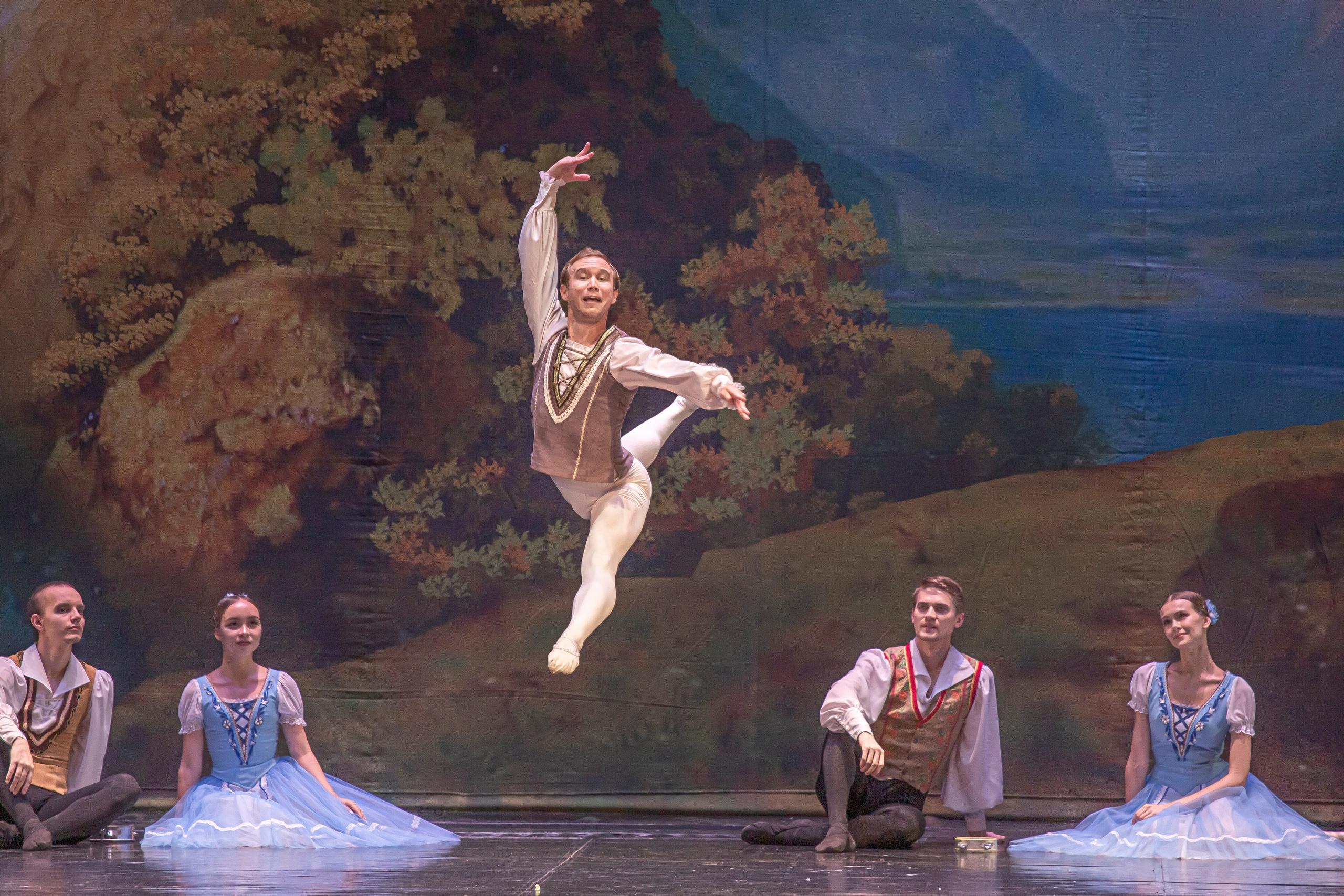 Жизель балет Марийского театра оперы и балета на сцене Зимнего театра. Фотограф в Сочи Юрий Шептаев
