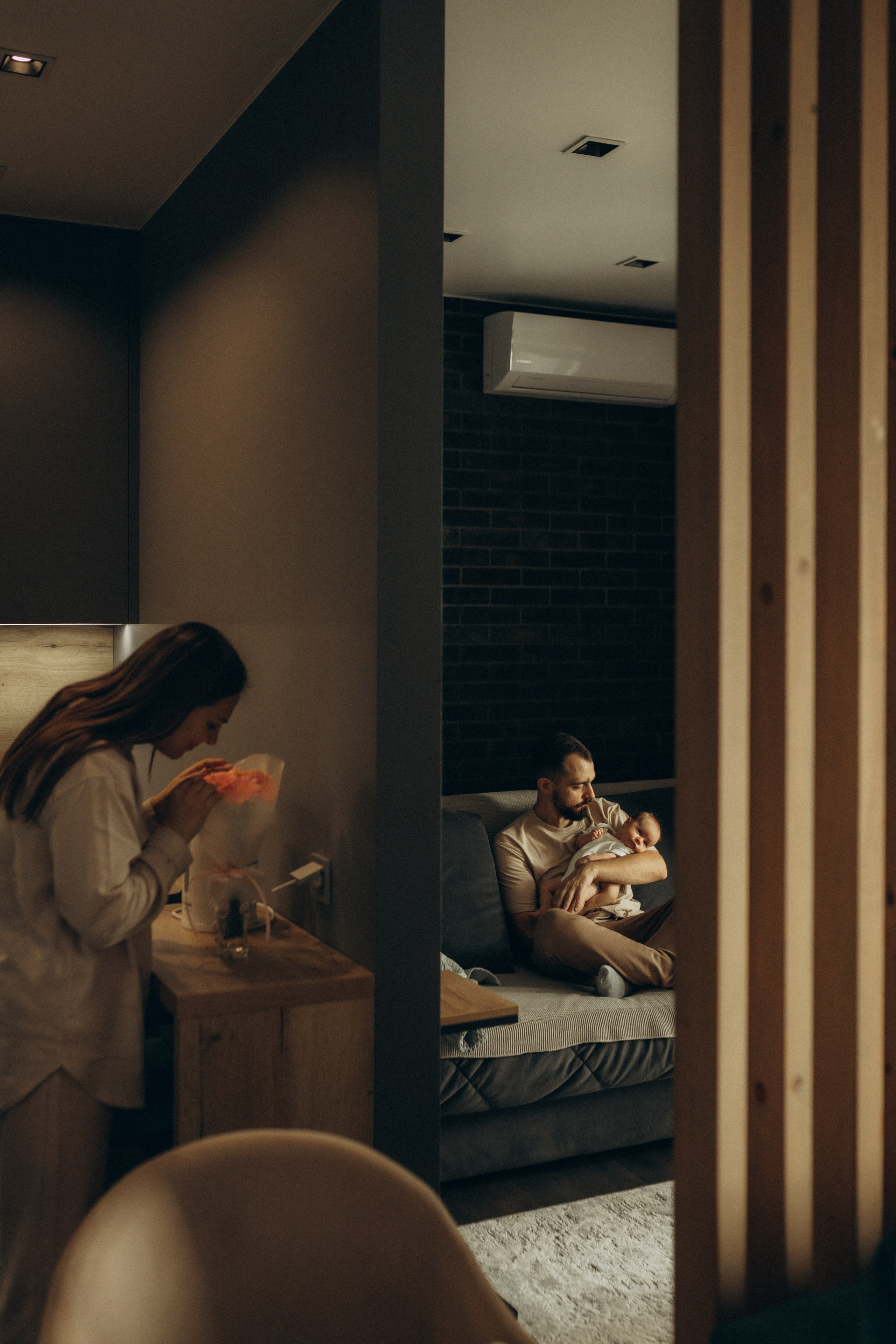 Домашняя съёмка. Семейный фотограф в Минске Марина Бургацкая