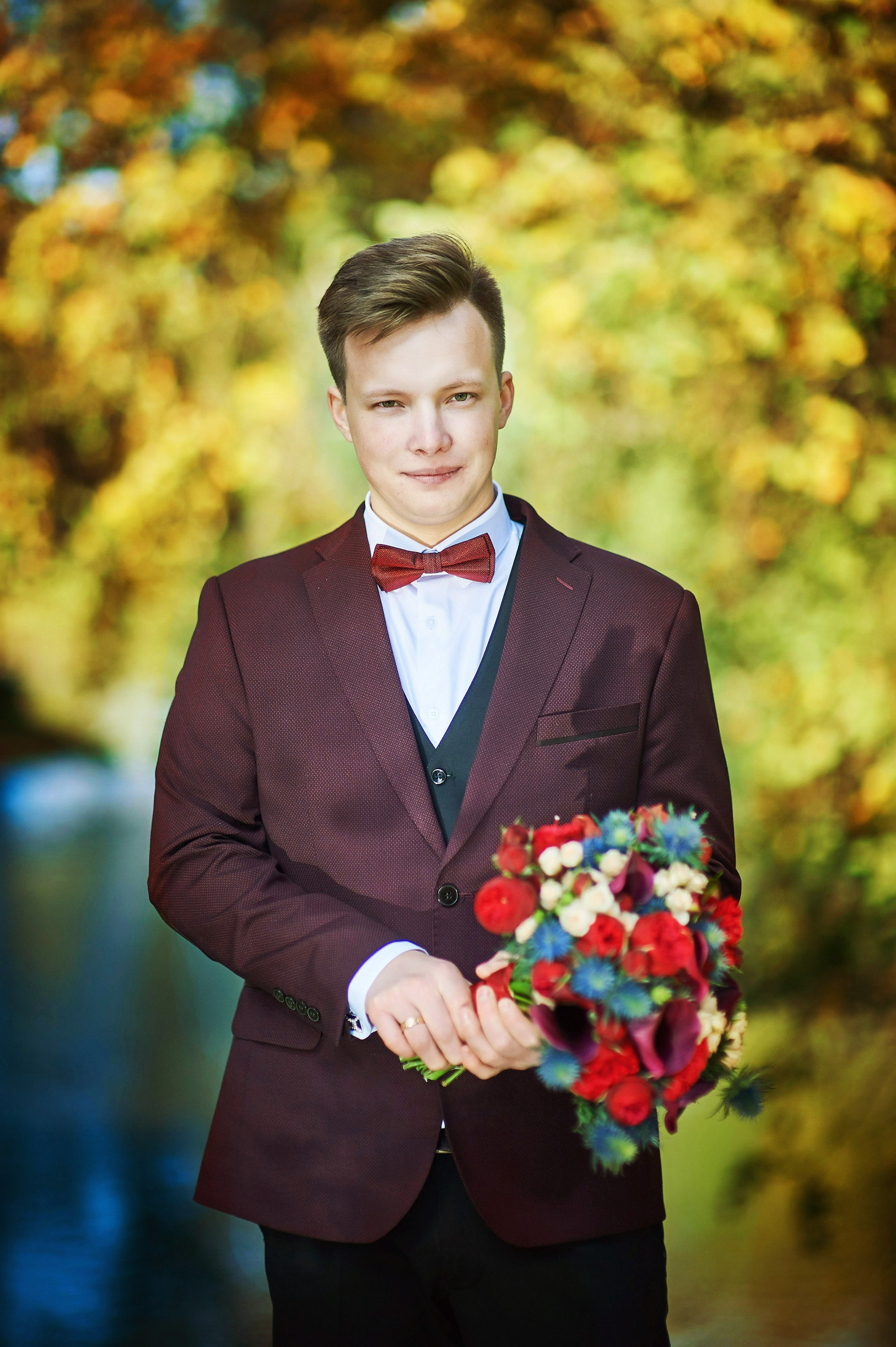 Ангелина и Сергей (фотосессия в осеннем Пушкине). Портретный, семейный и свадебный фотограф в Санкт-Петербурге и в Пушкине Ширяев Денис