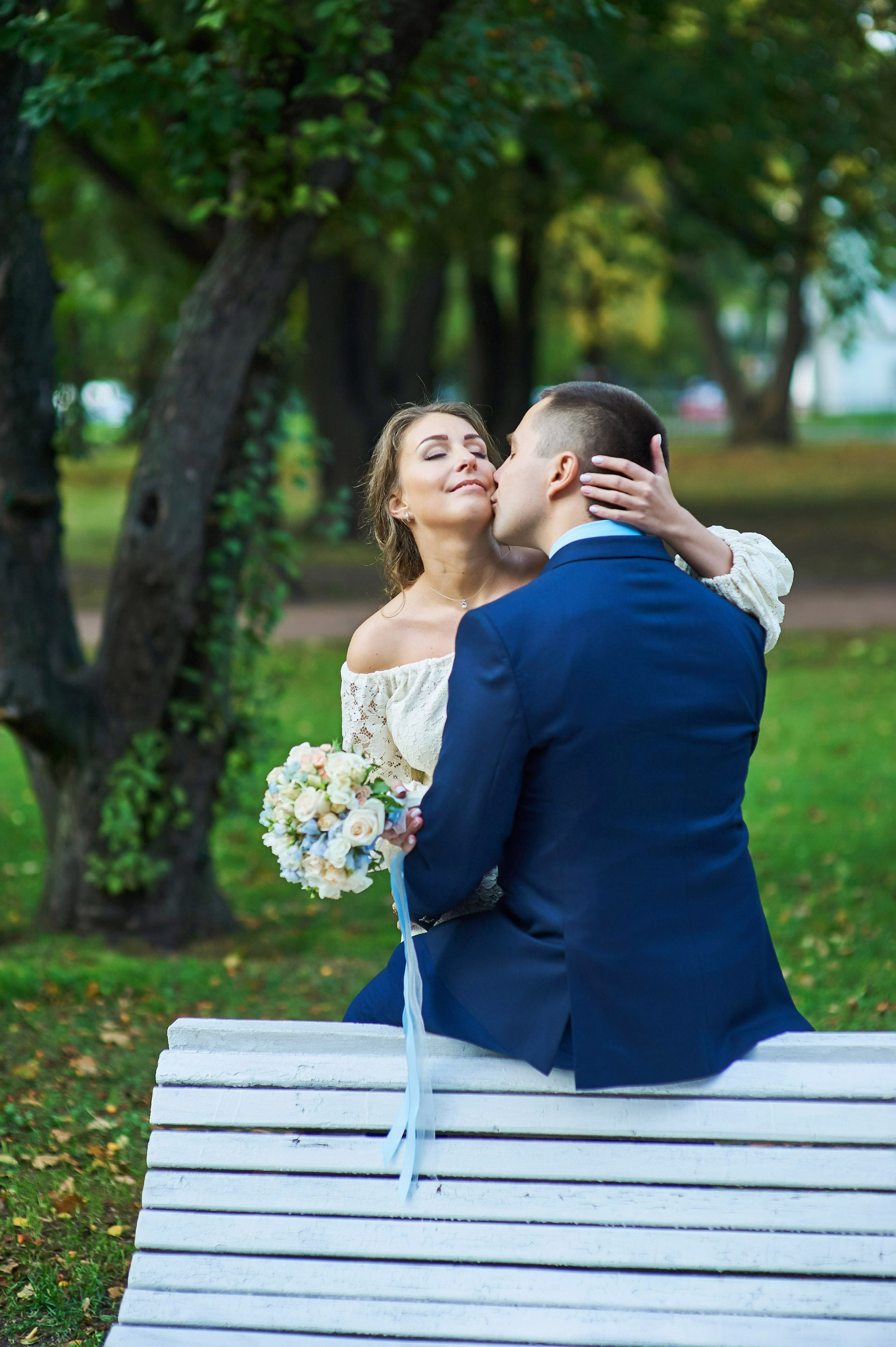 Свадебная фотосессия в студии. Портретный, семейный и свадебный фотограф в Санкт-Петербурге и в Пушкине Ширяев Денис