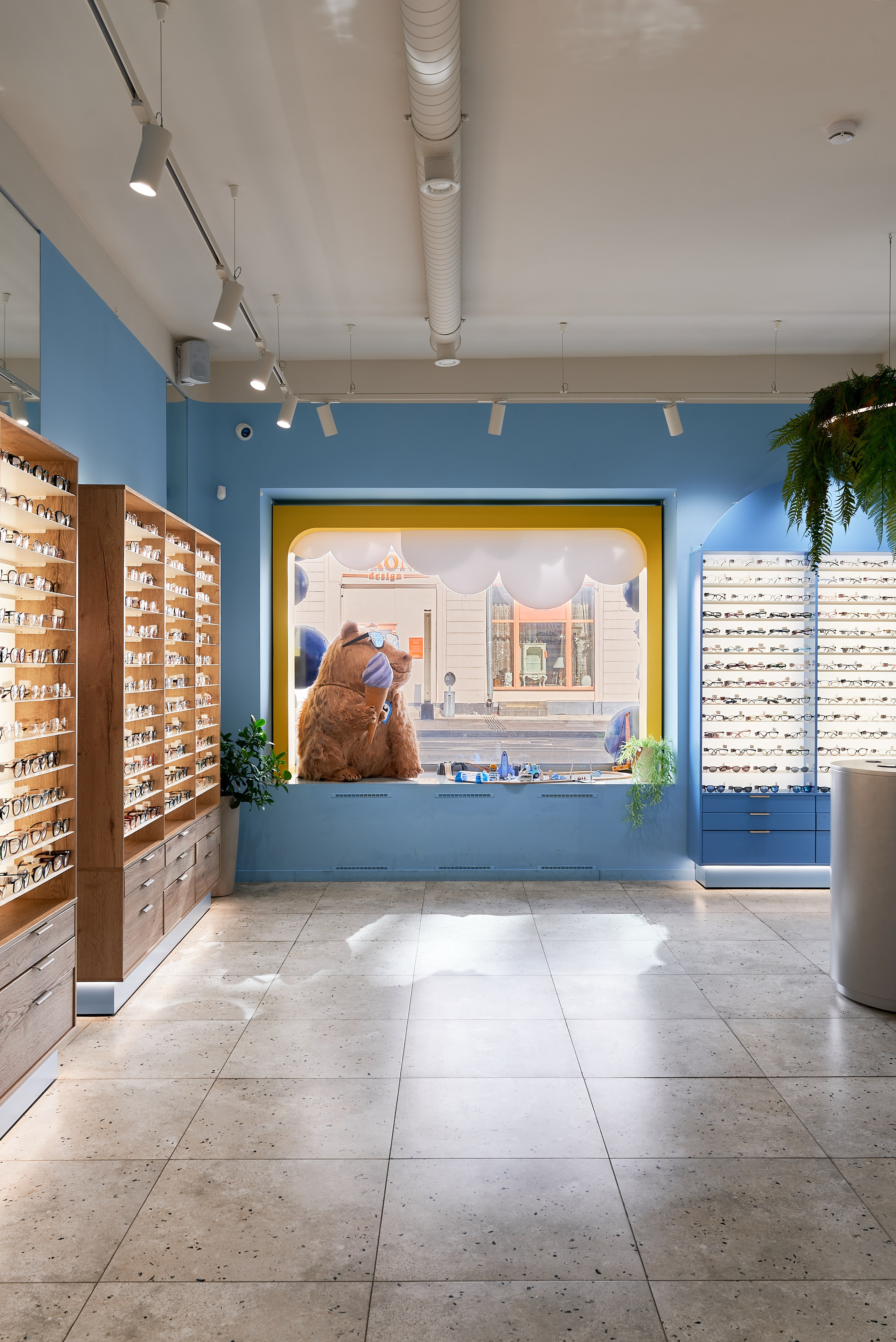 Небесно-голубой и капибара: оптика в Москве (Публикация My Decor). Бояршинов Антон Интерьерный фотограф/видеограф Москва