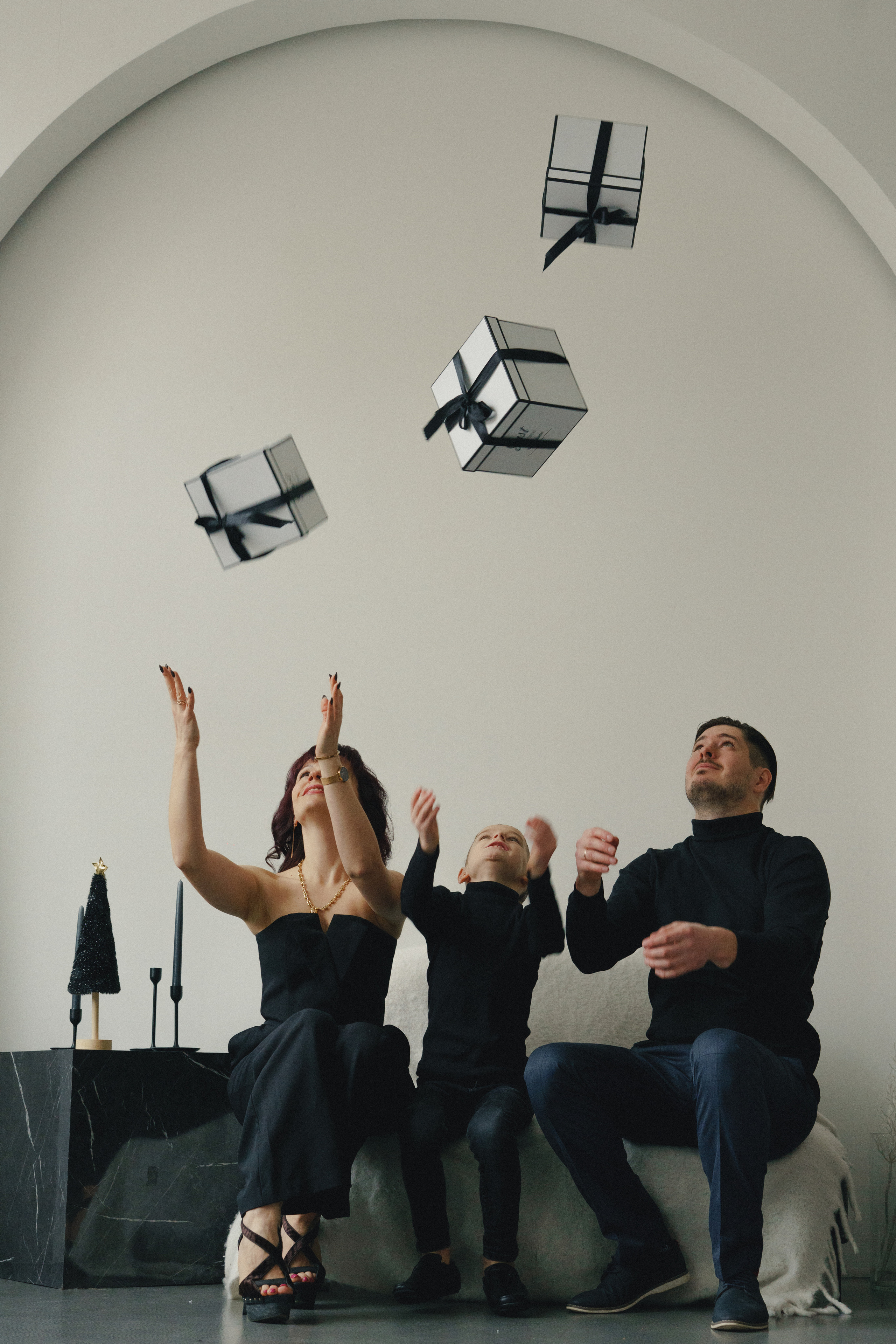 Черно-белый новый год