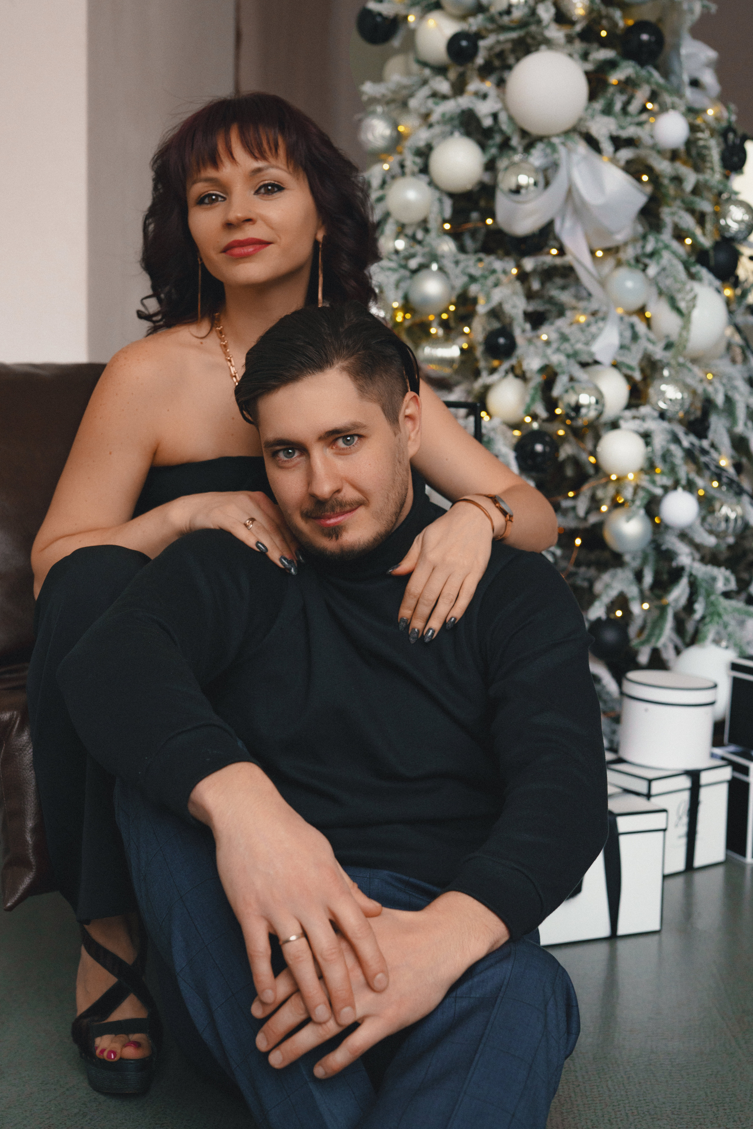 Черно-белый новый год