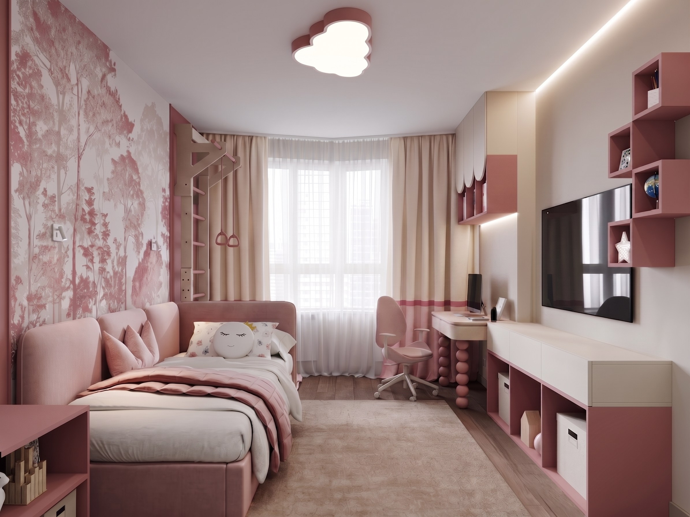 Квартира с винными акцентами, 62 м². Line Дизайн — дизайн интерьера | Елена Гусакова