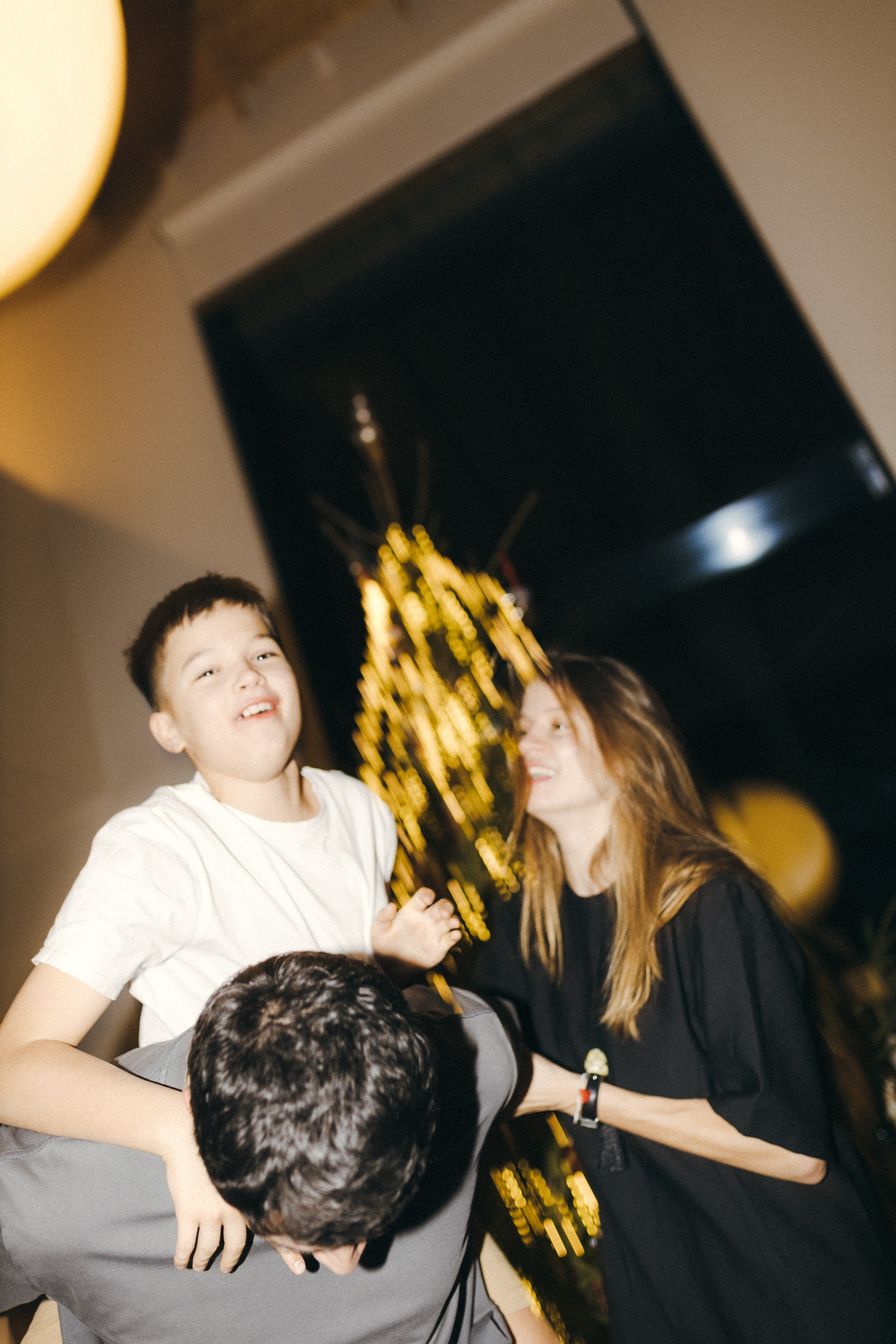 Новогодний семейный ужин. Семейный фотограф Маша Тимофеева | Москва