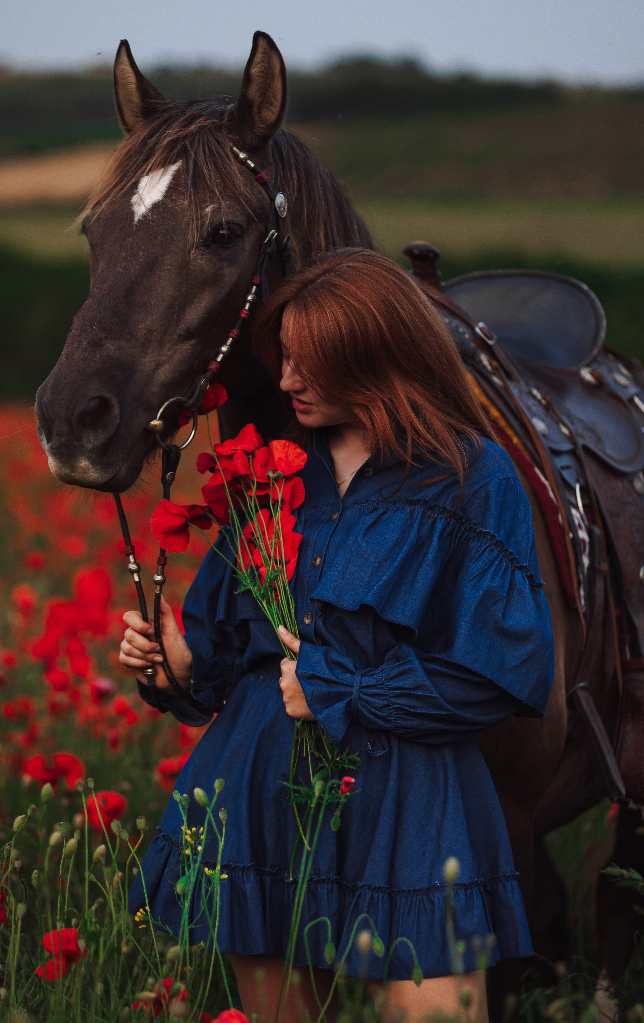 Маковые поля. Конный и театральный фотограф Анапа