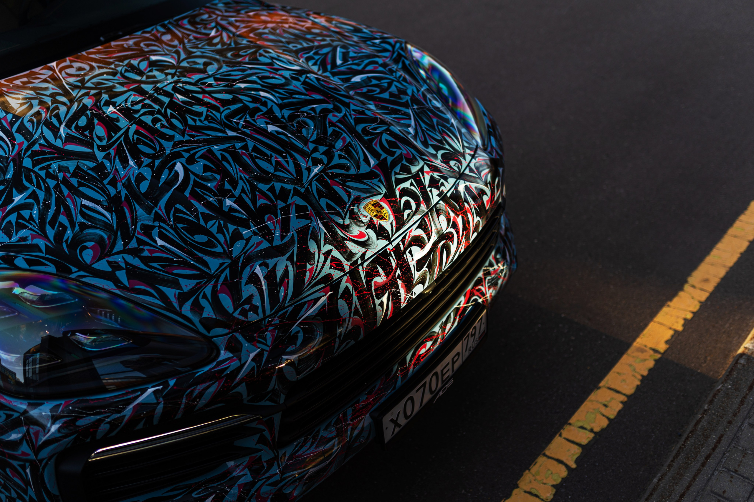 Porsche Cayenne by Medvedus. Автомобильный фотограф в Москве | Базилев Александр