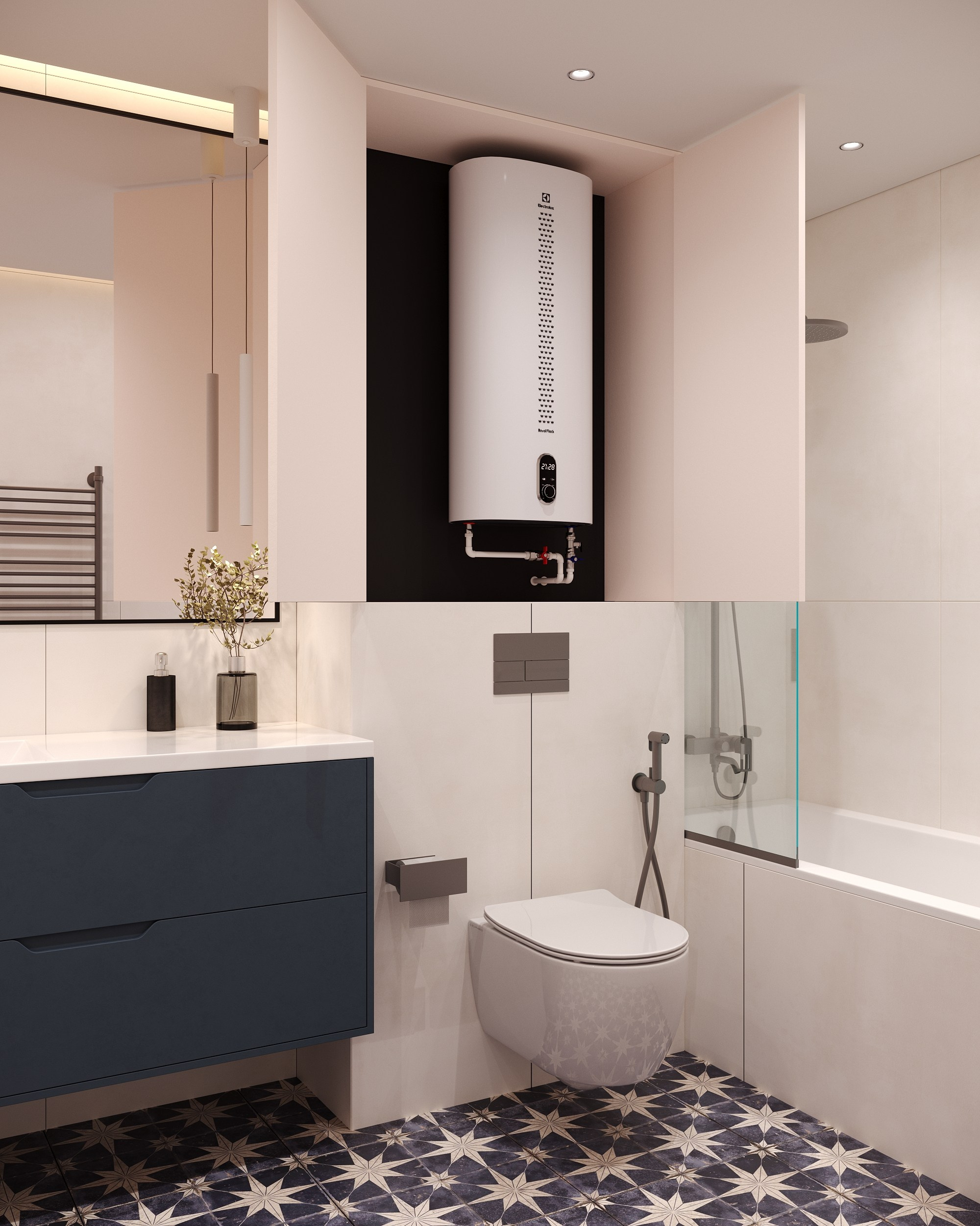 Дизайн двухкомнатной квартиры в ЖК Мой Ритм Казань. Архитектор-дизайнер в Казани