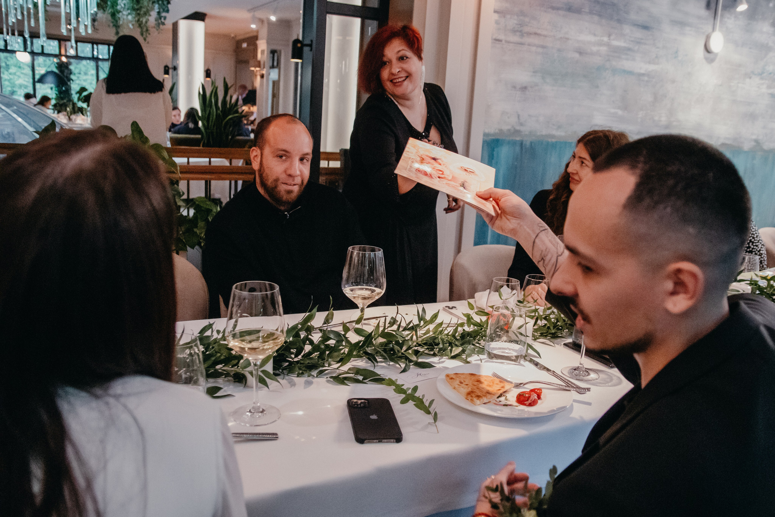 Свадебный ужин. Семейный фотограф в Москве