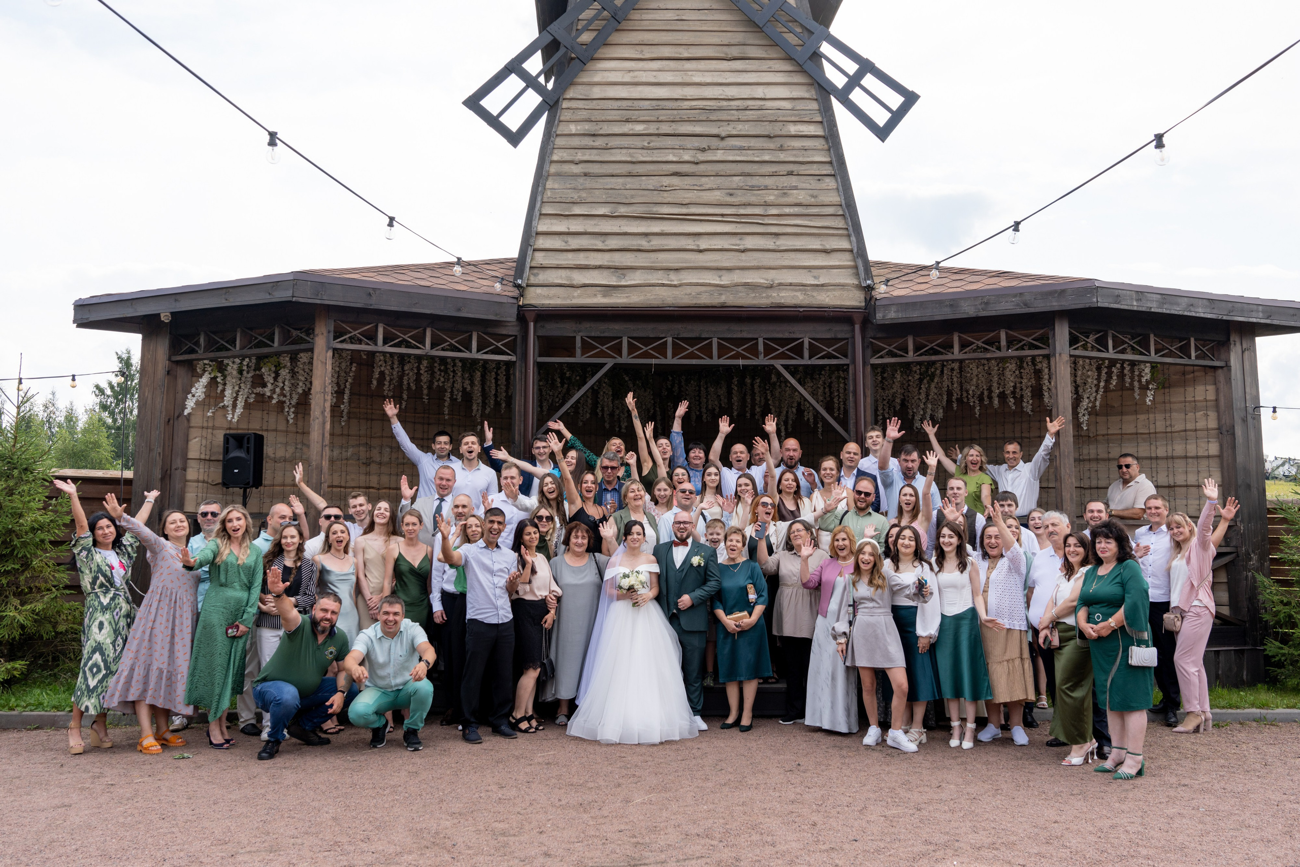 Банкет в ресторане «Амбар № 1» в городе Петергофе. Свадебный фотограф Александр Невский в Санкт-Петербурге