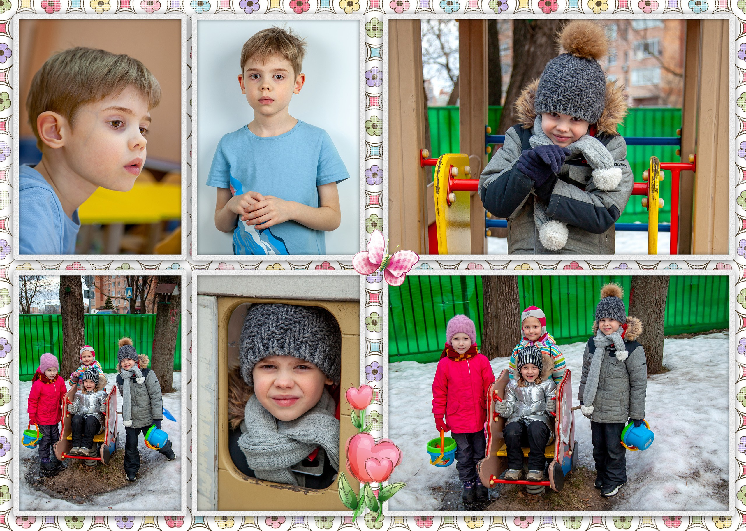 Солнышко. Альбом выпускника детского сада. Съёмка выпускного в детском саду