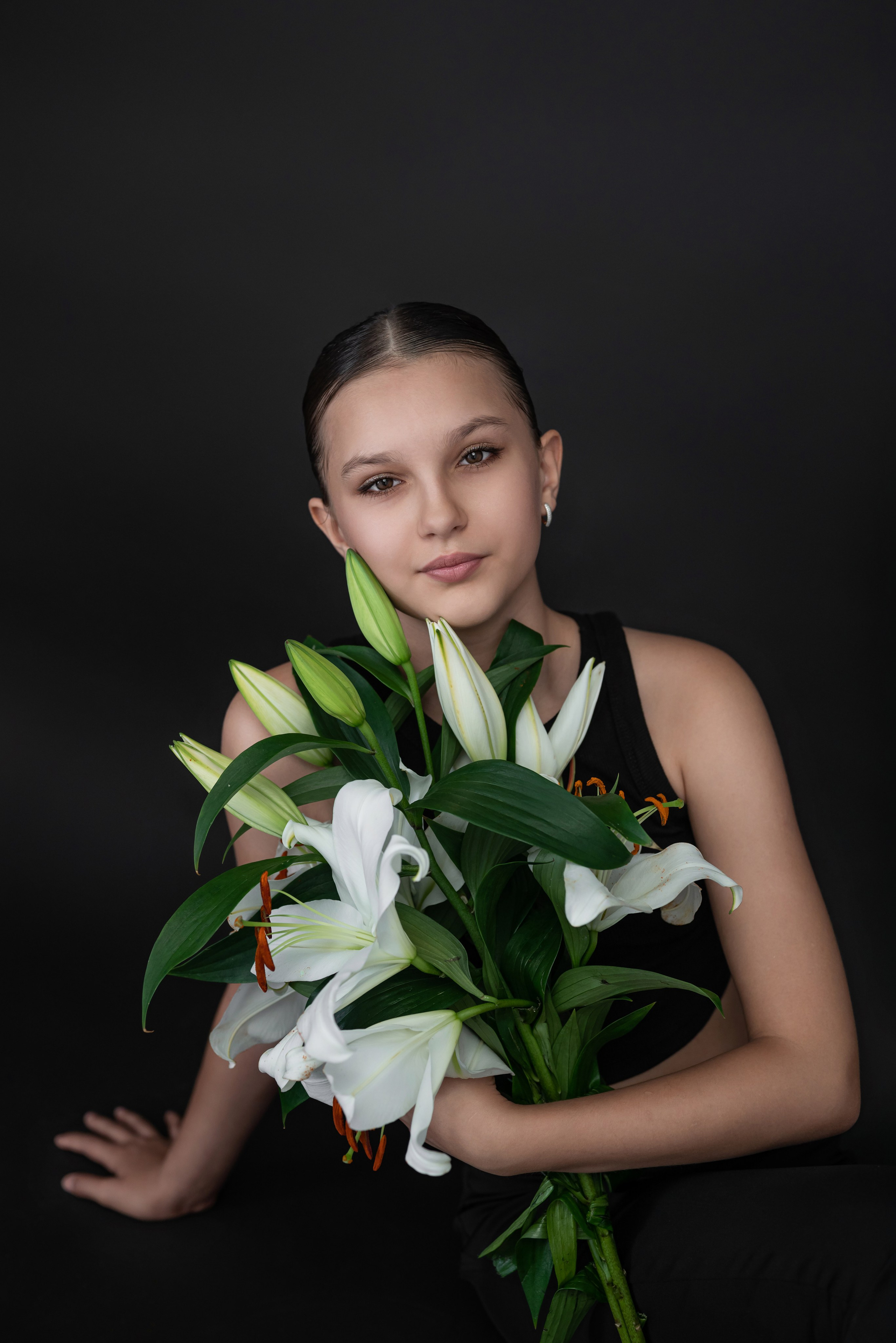 Фотопроект *Белые лилии*. Фотограф в городе Салават