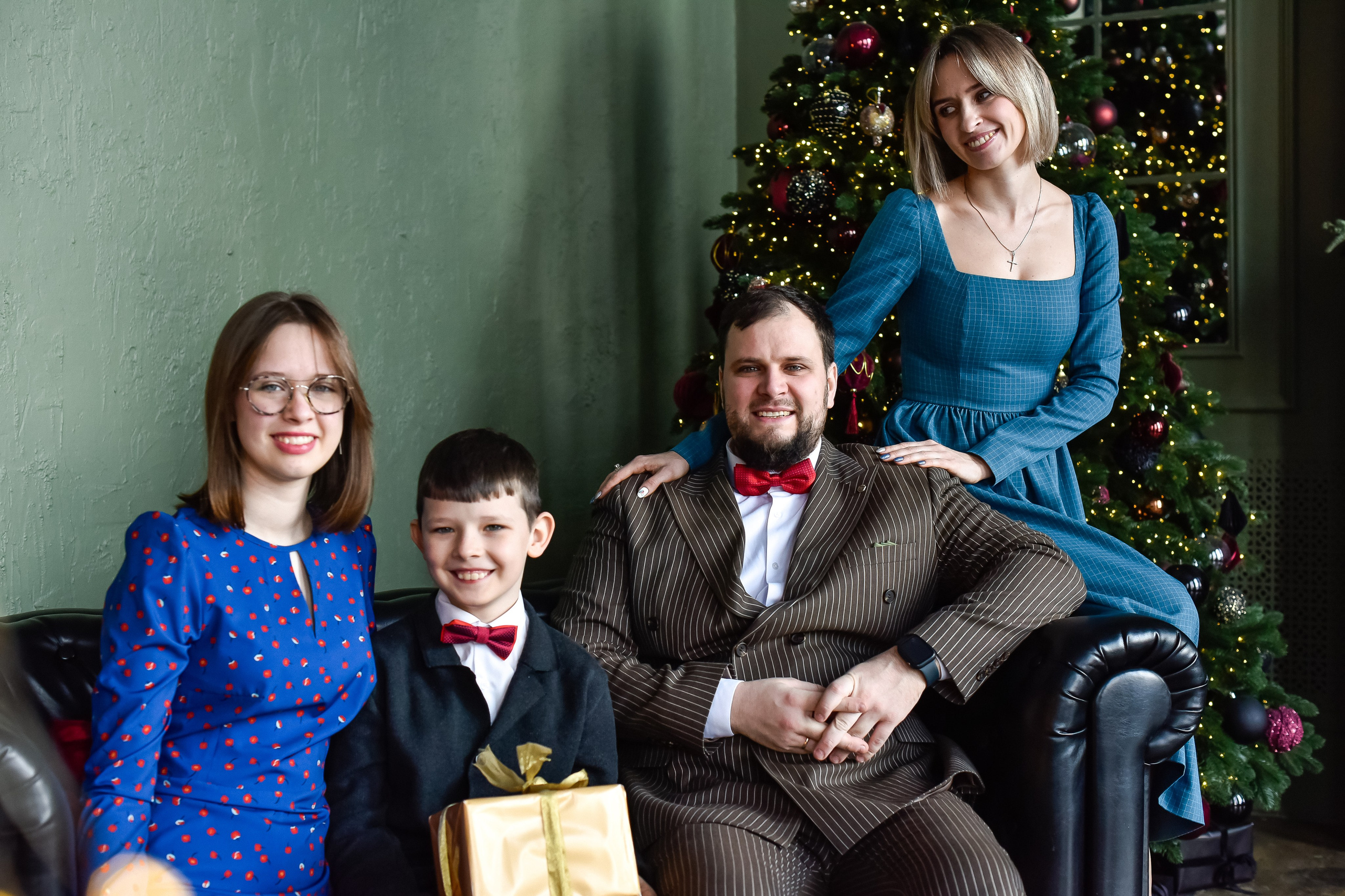 Дружная семья Настеньки