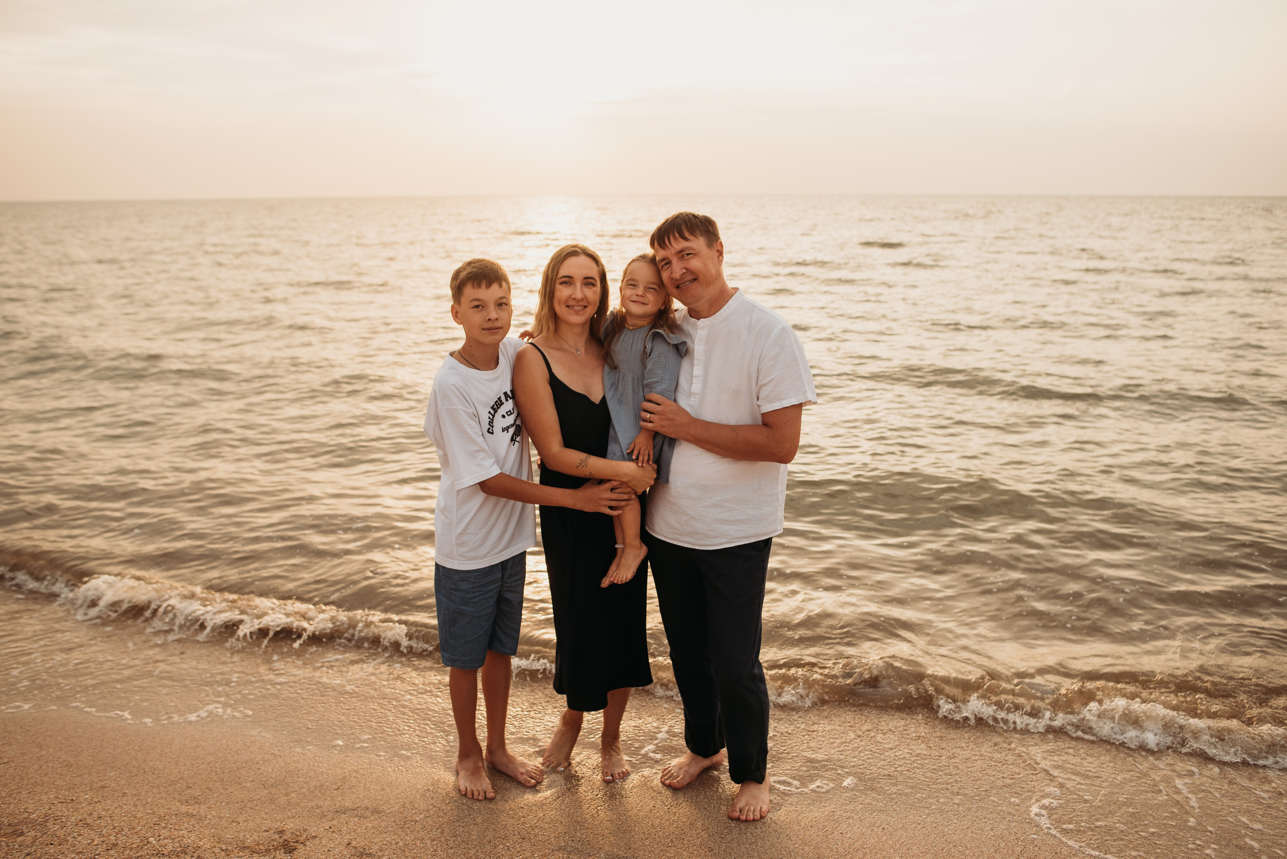 Прогулка на косе. Детский и семейный фотограф выпускной альбом Приморско-Ахтарск