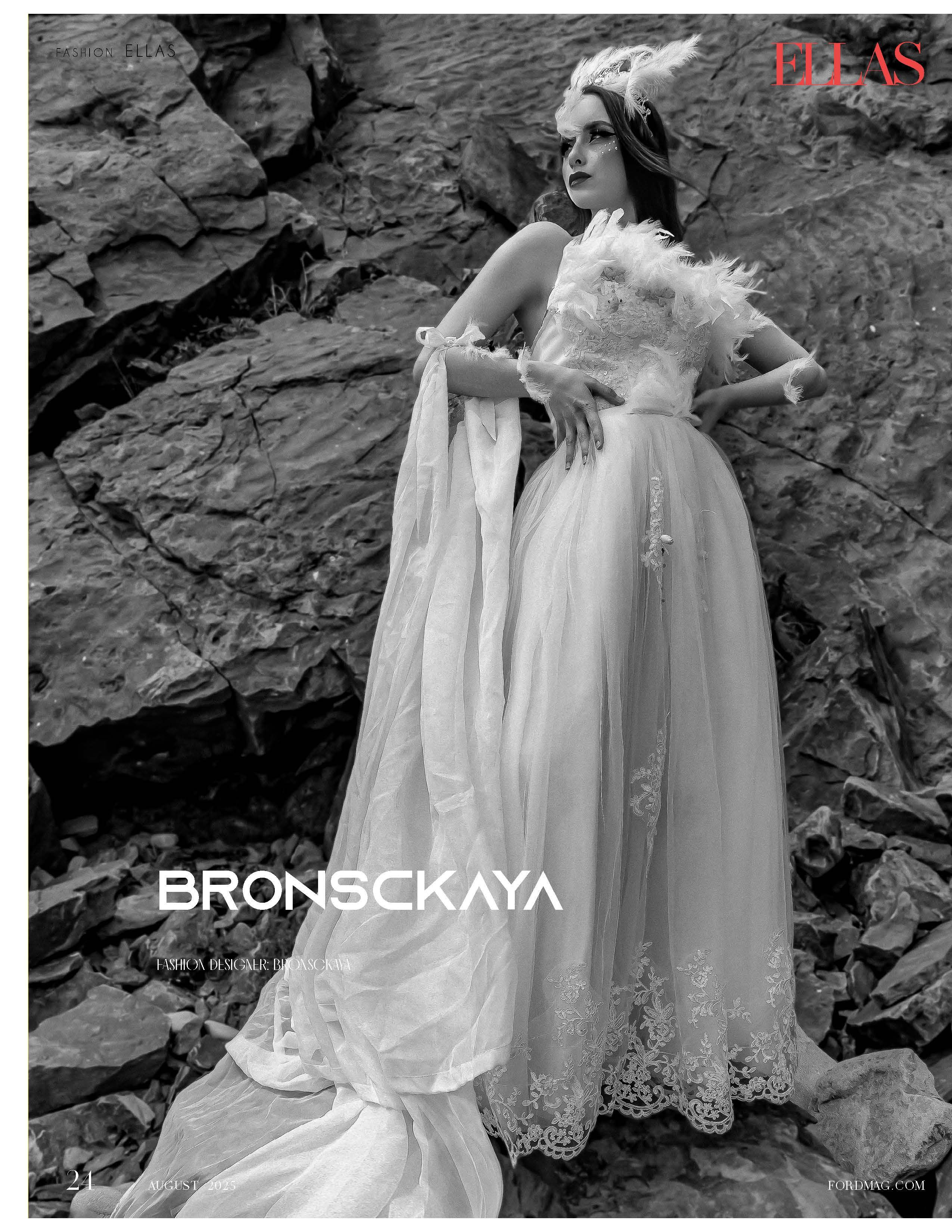 Европейские журналы. Фотосессии. BRONSCKAYA