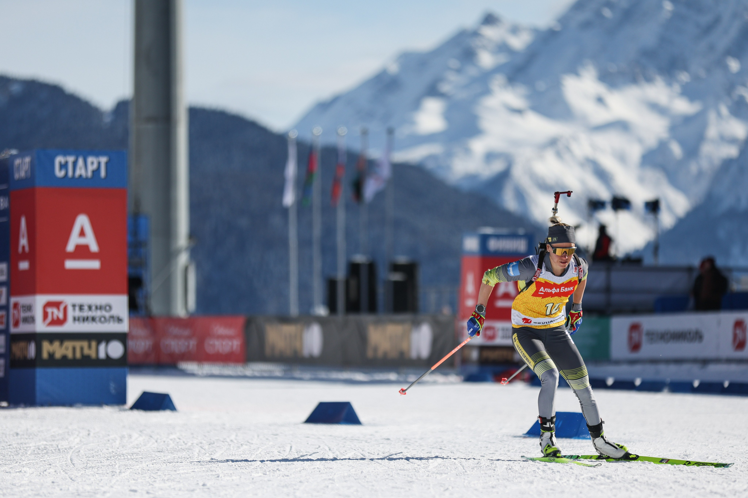 Биатлон Спринт Женщины