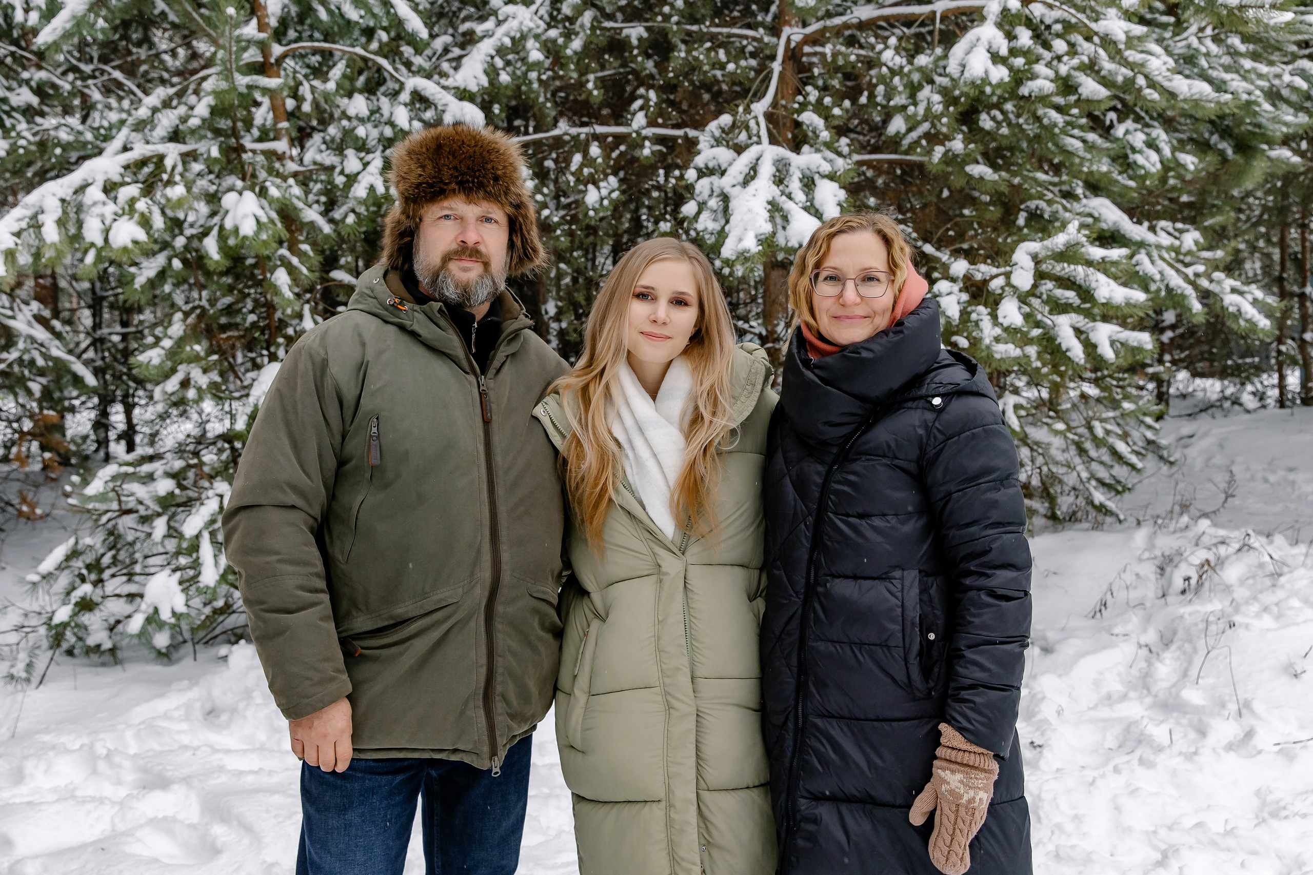 Прогулка в лесу. Свадебный и семейный фотограф в Рязани Саша Крутых