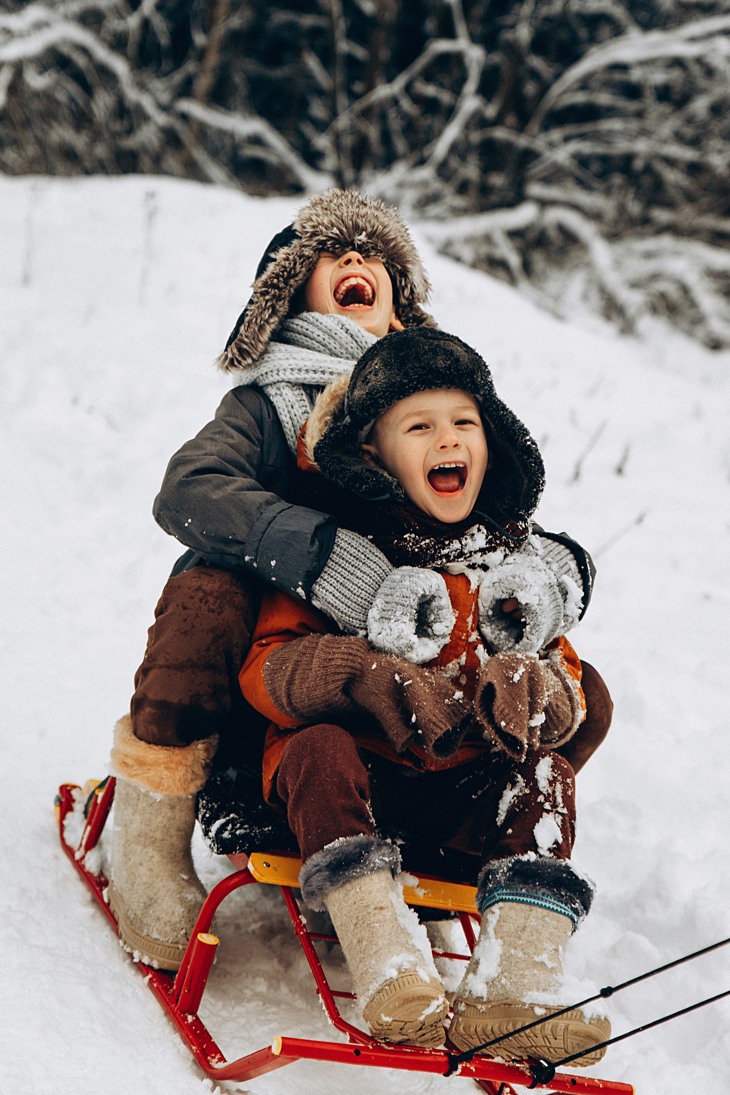 Зимние радости. Репортажный и детский фотограф в Минске