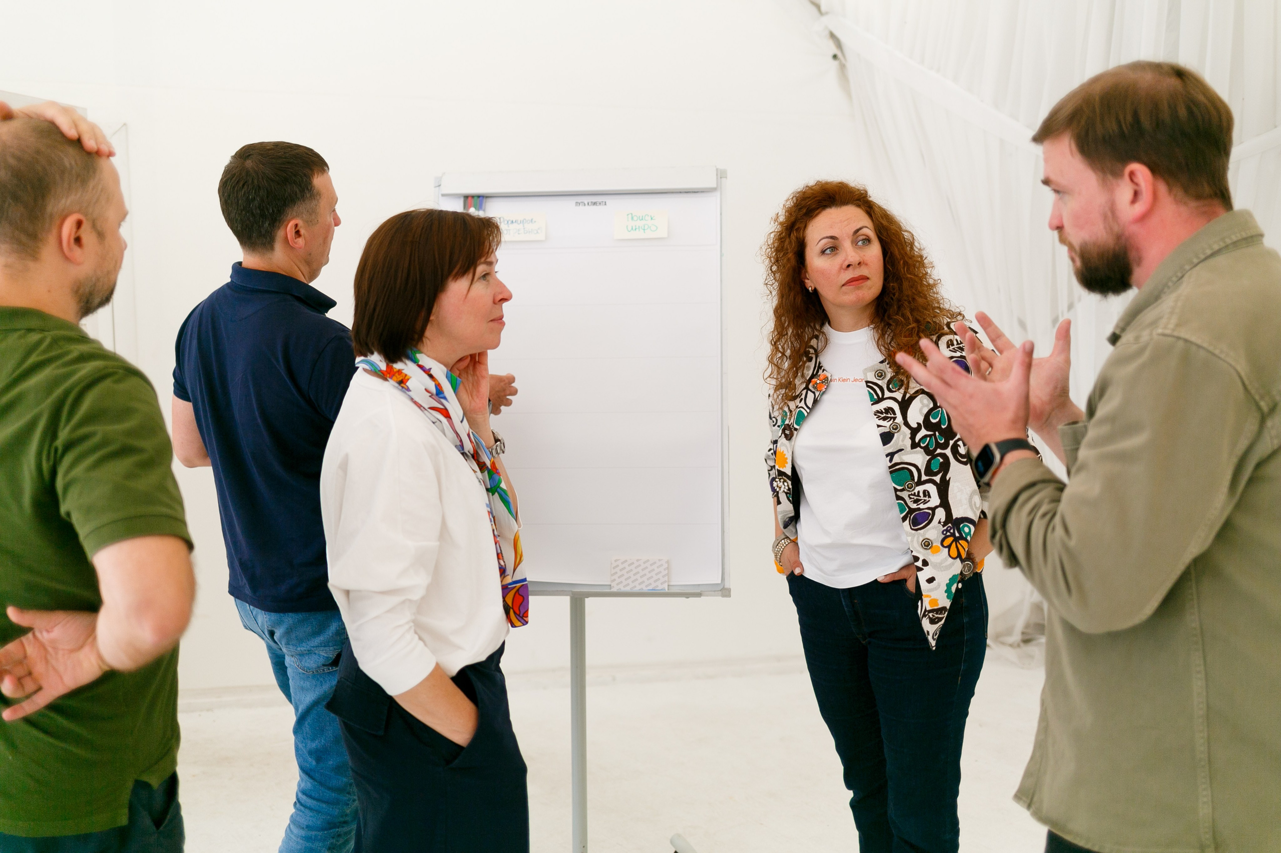 Выездной коучинг на берегу Строгинской поймы. Репортажный фотограф Борис Геер