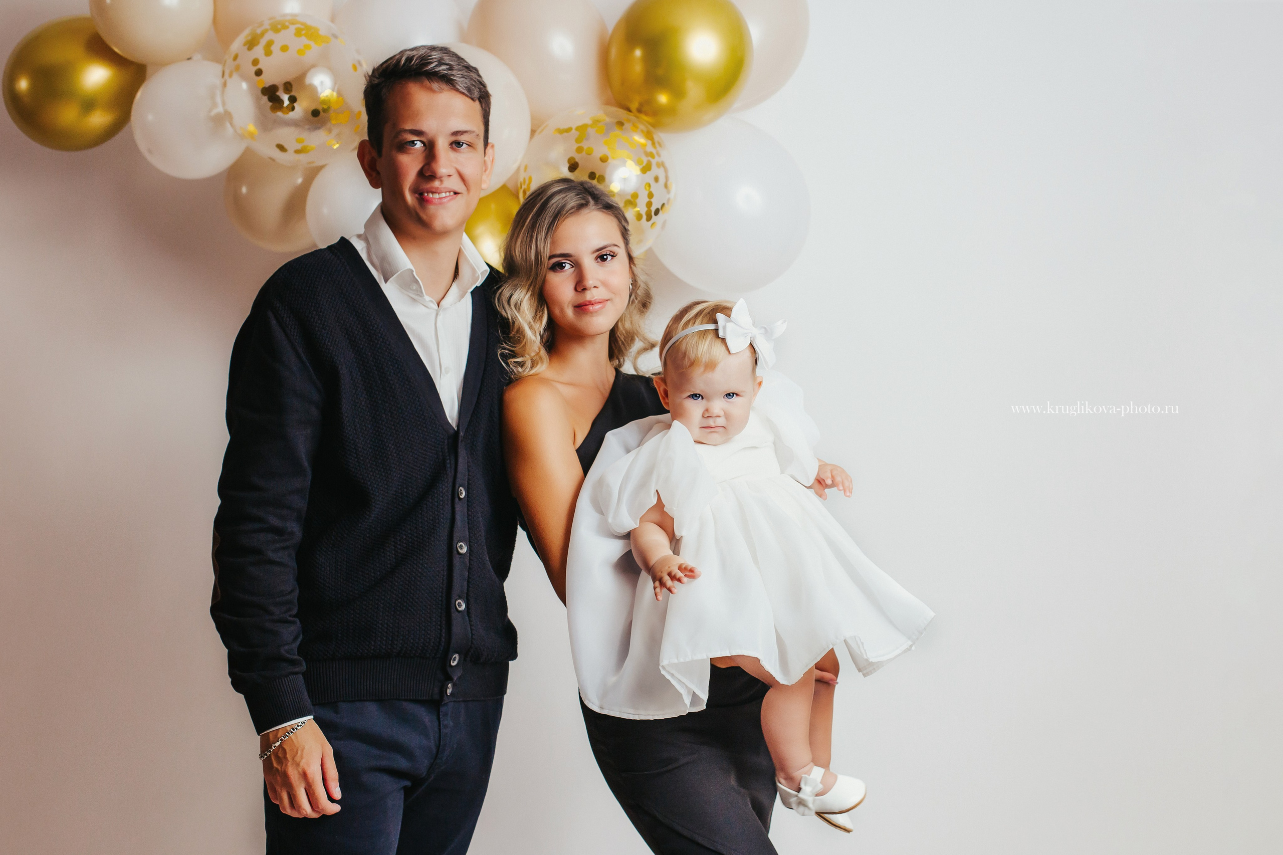 Фотосессия годика для девочки. Фотограф новорожденных и детский в Сергиевом Посаде Кругликова Юлия