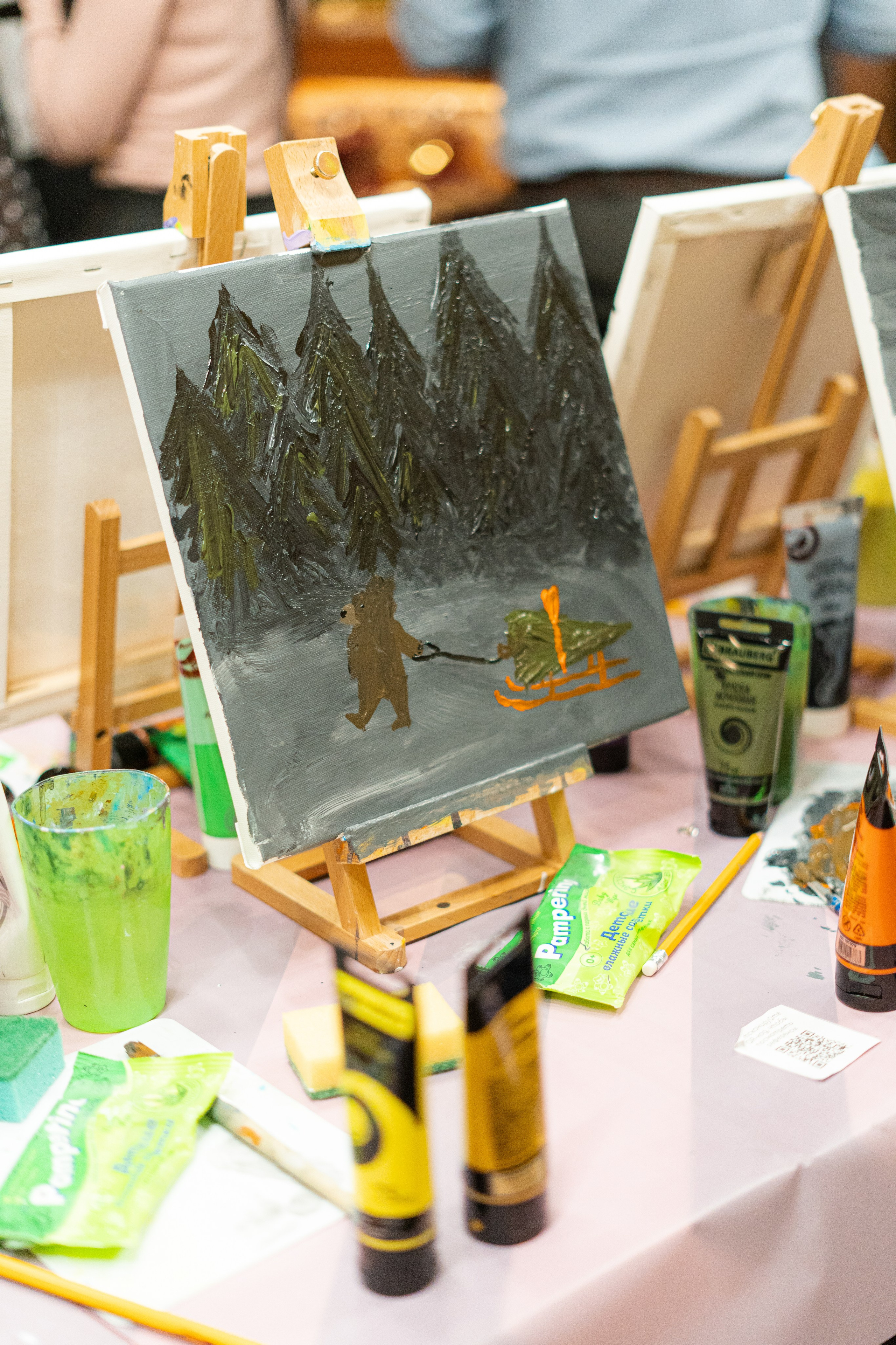 Корпоратив Teach Me Art 2. Портретный фотограф в Москве и Санкт-Петербурге Арина Чех