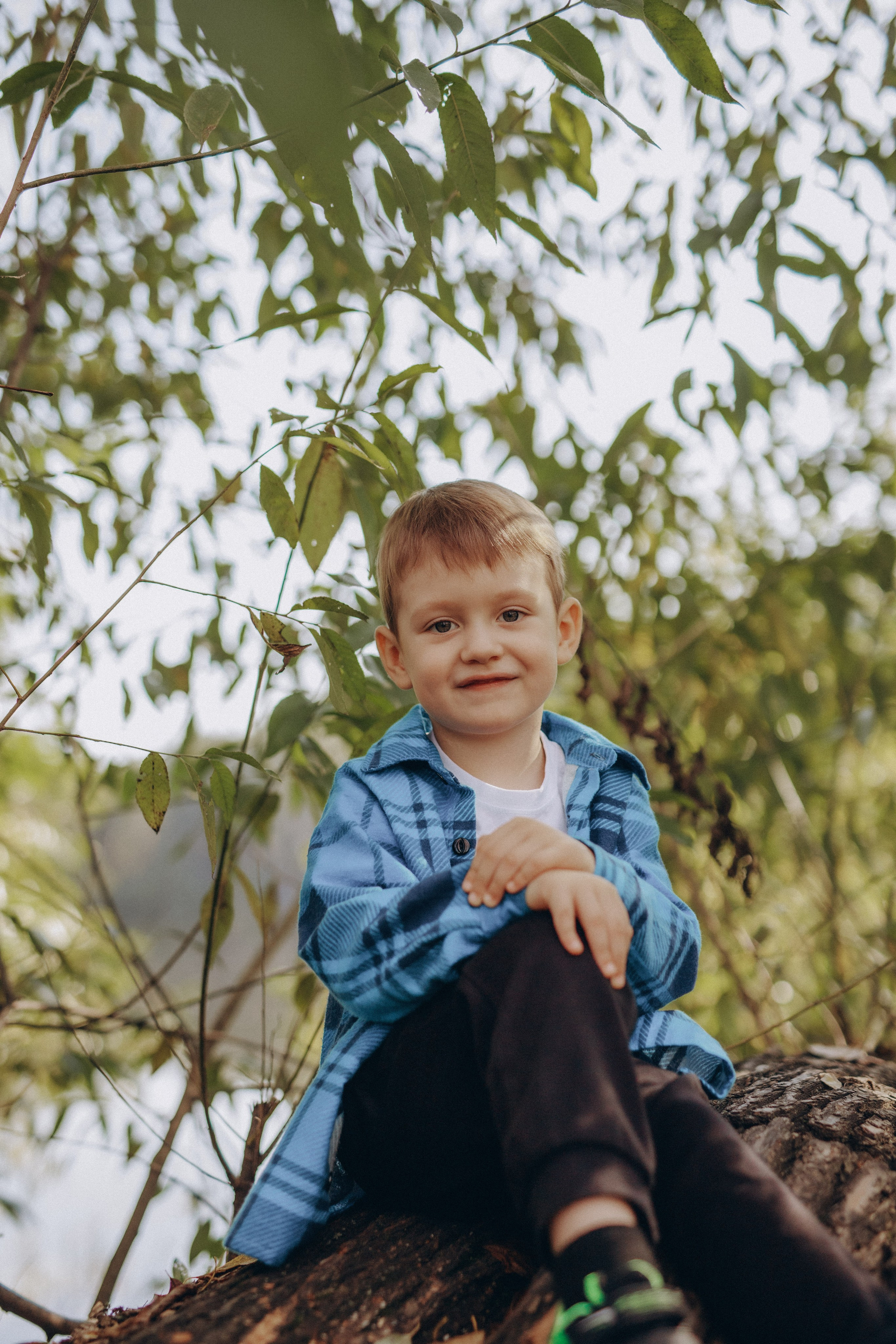 Елена и семья. Фотограф Анастасия Петрова
