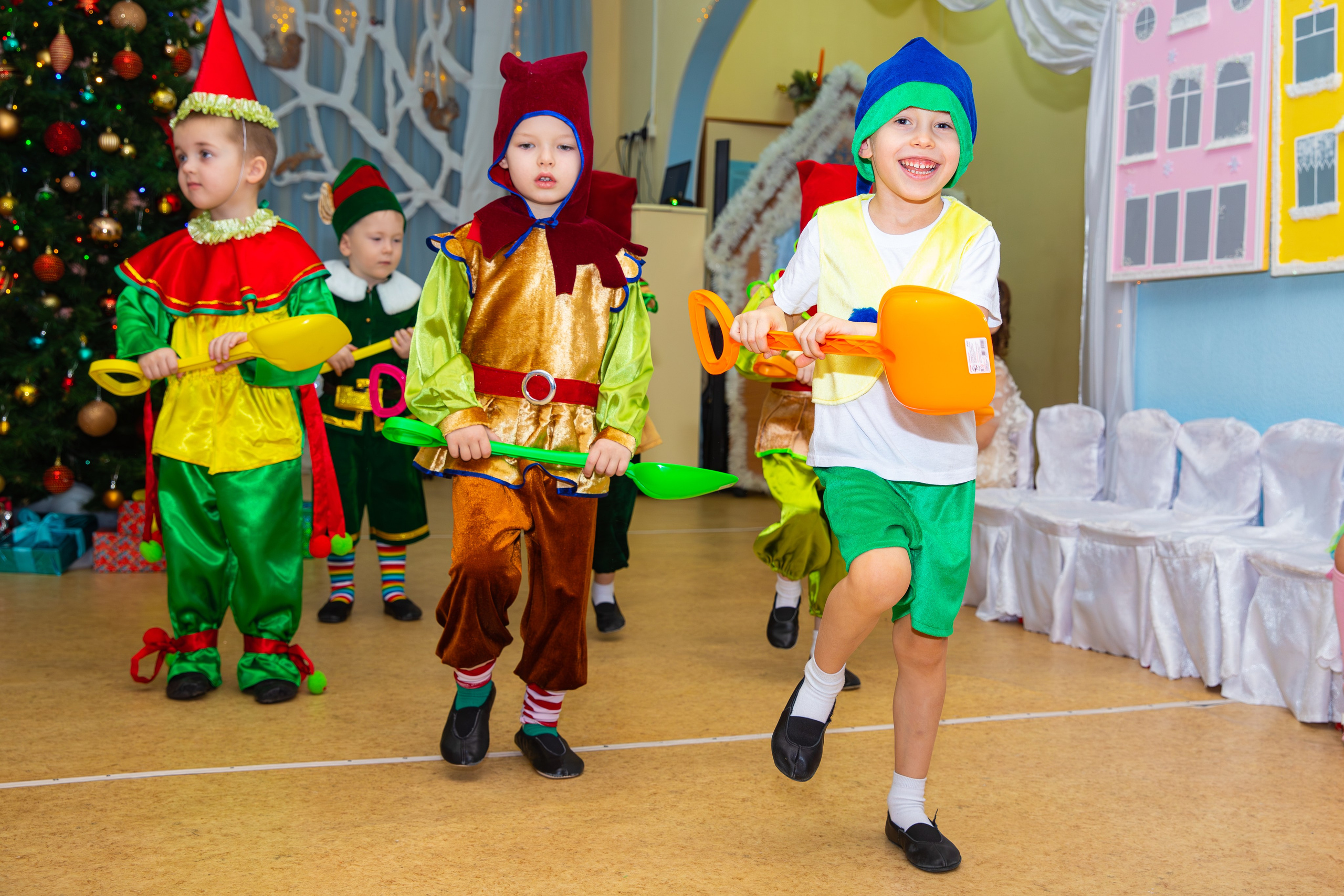 Новогодний утренник детский садик № 21. Фотограф Александр Поздняков  Новосибирск