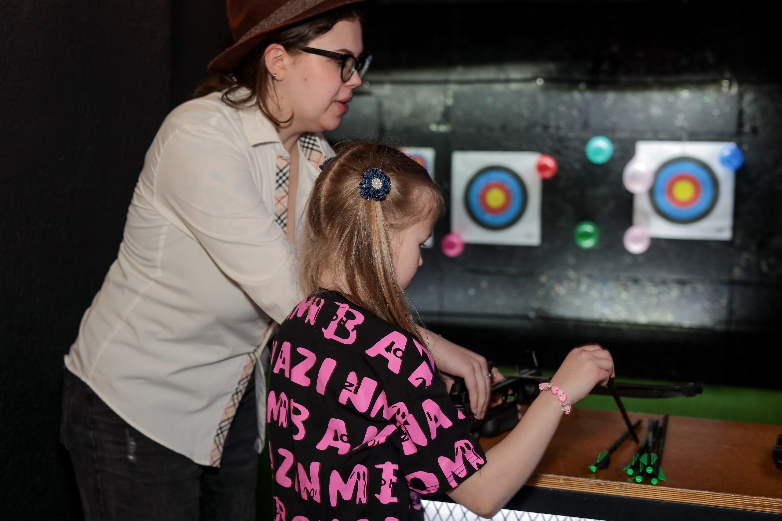 День рождение в стрелковом клубе. Фотограф Надршина Лилия