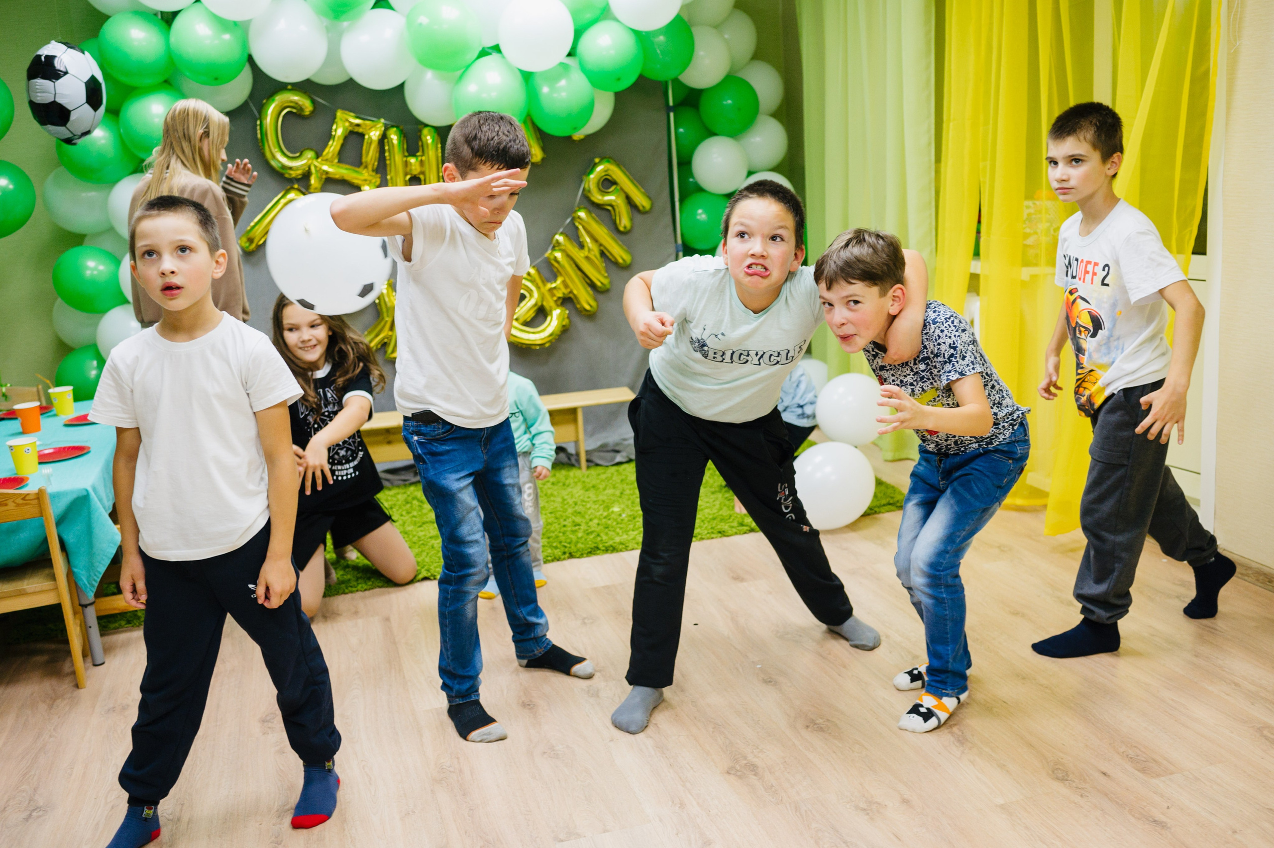 День Рождения в теме футбола