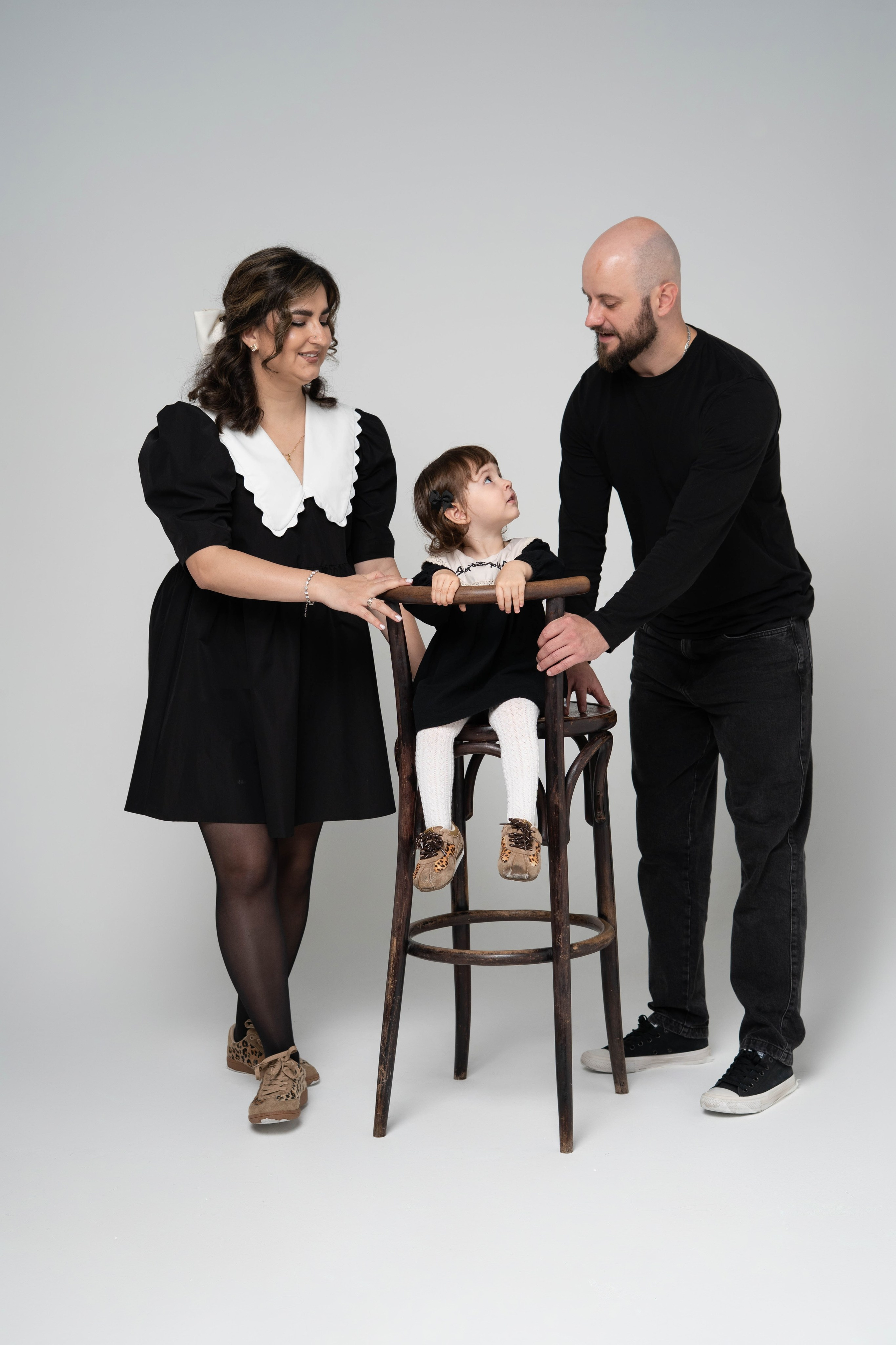 Семейная фотосессия в студии. Профессиональный Фотограф в Сочи Марина Ситкина