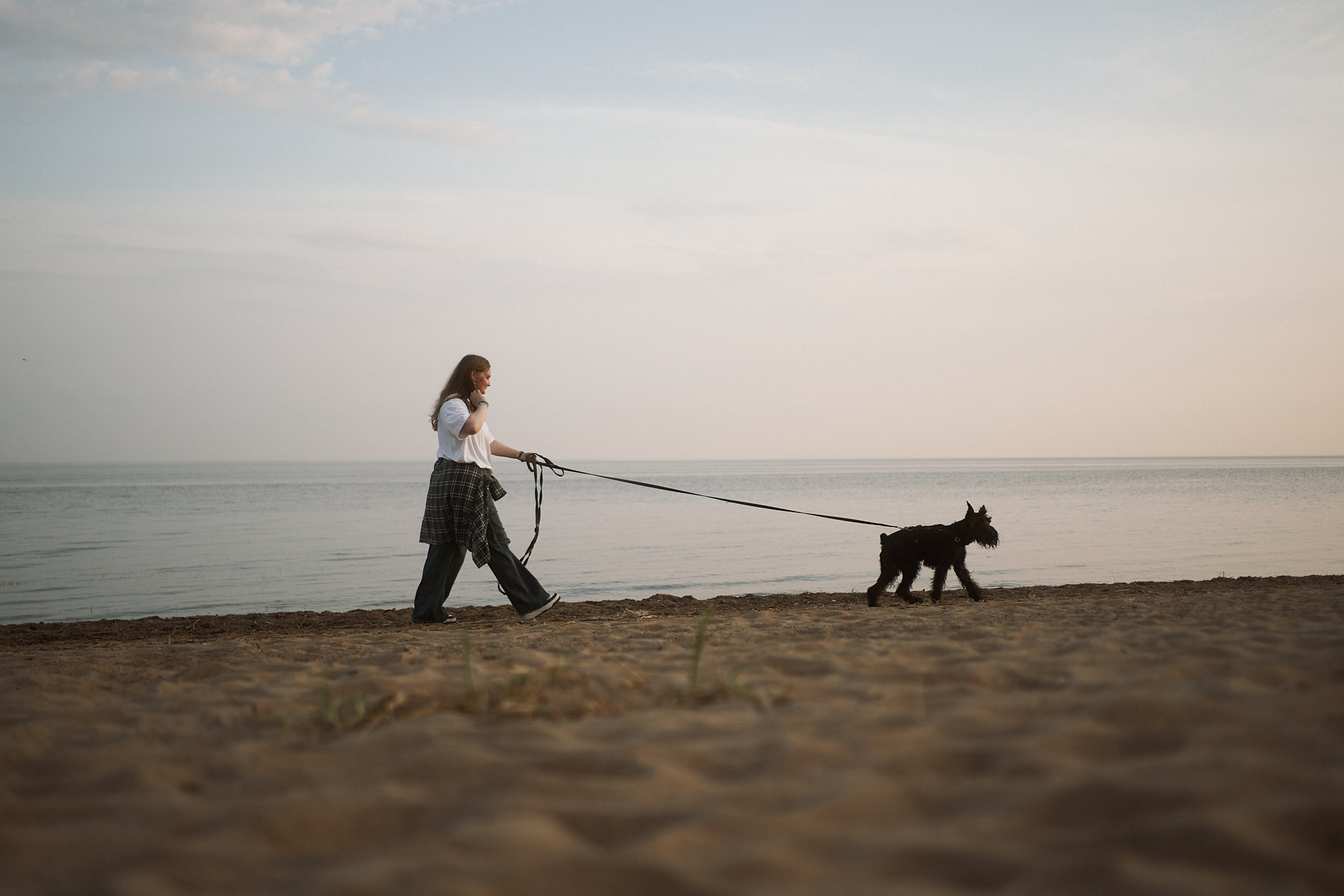 Оля и Месси. Фотограф анималист Москва Дарья