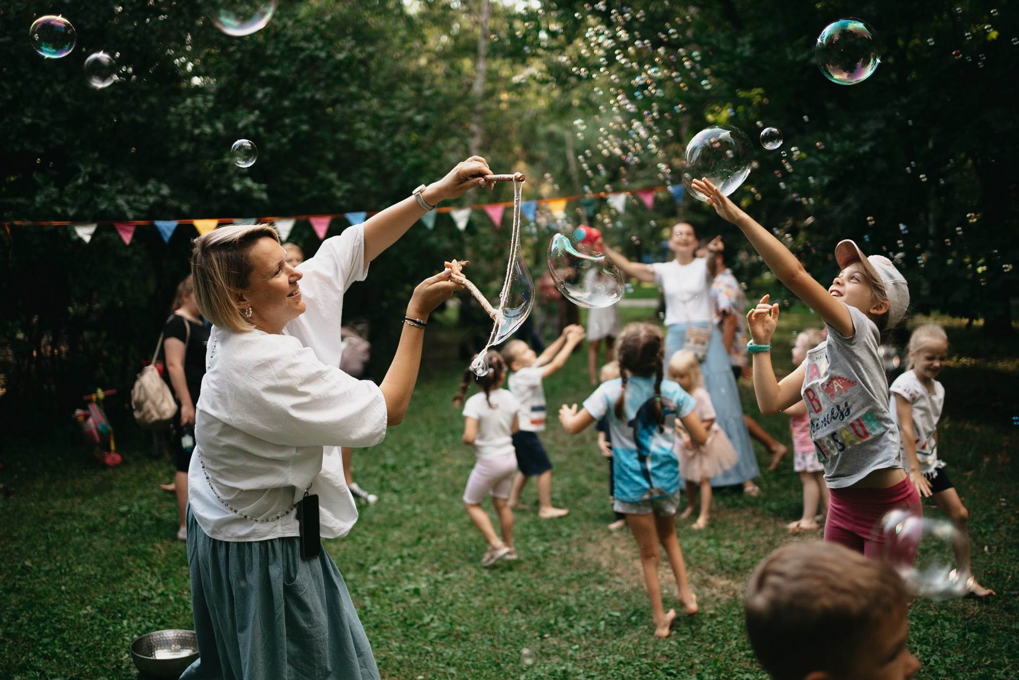Летний праздник с Добрыми Детскими Праздниками. Фотограф в Москве