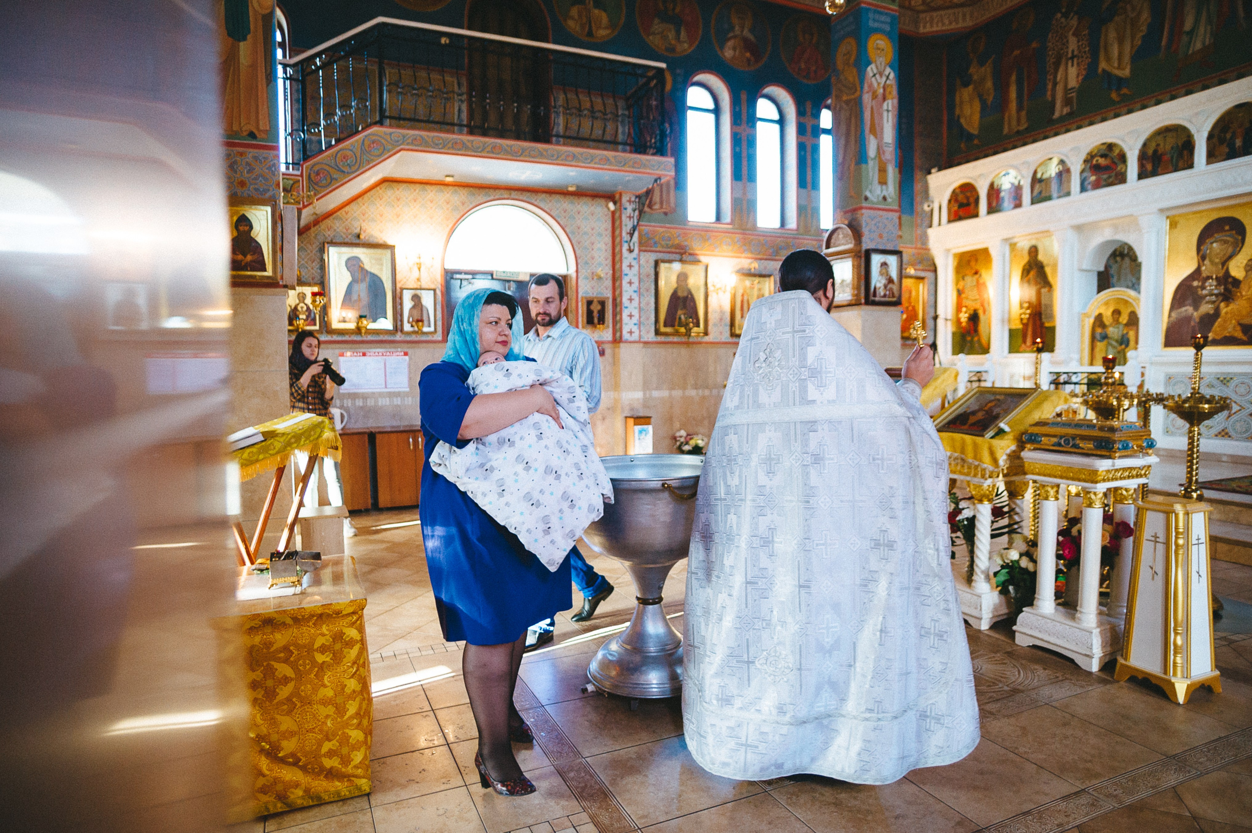 Крещение в Серебрянке. Свадебный и семейный фотограф в Минске Филиппович Александр