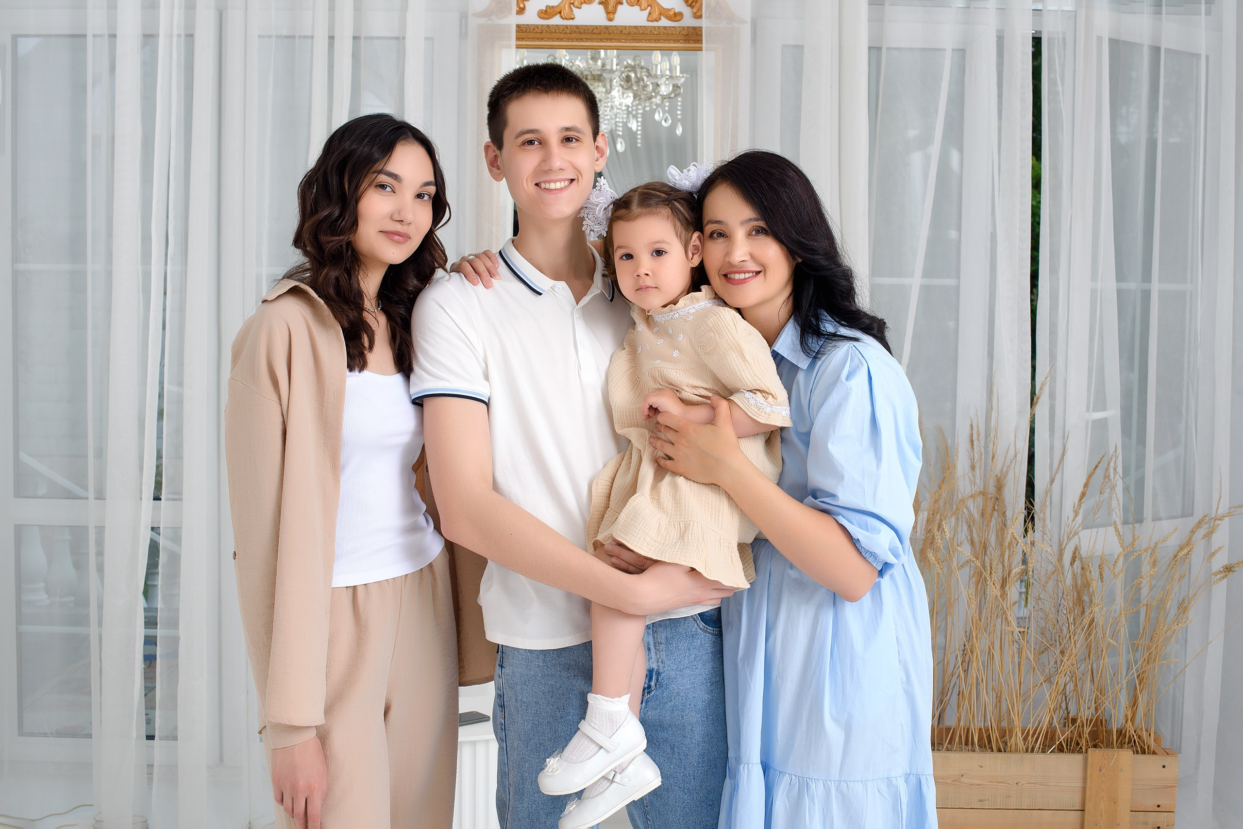 Семейная съёмка. Алёна Маслова — Семейный фотограф — Женский портрет —Тюмень