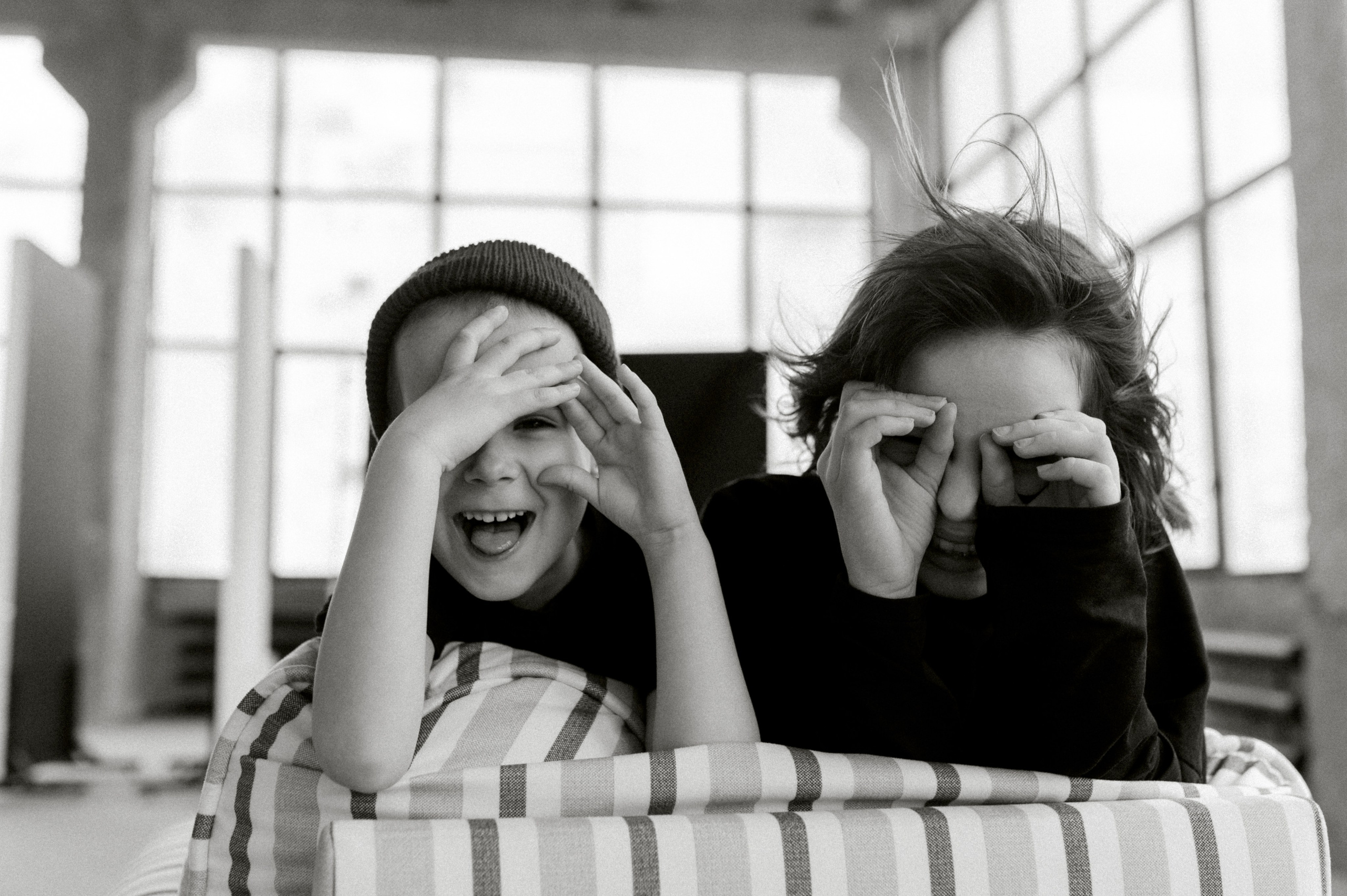 Наташа, Маша и Ванюшка. Фотограф Мария Стрелкова