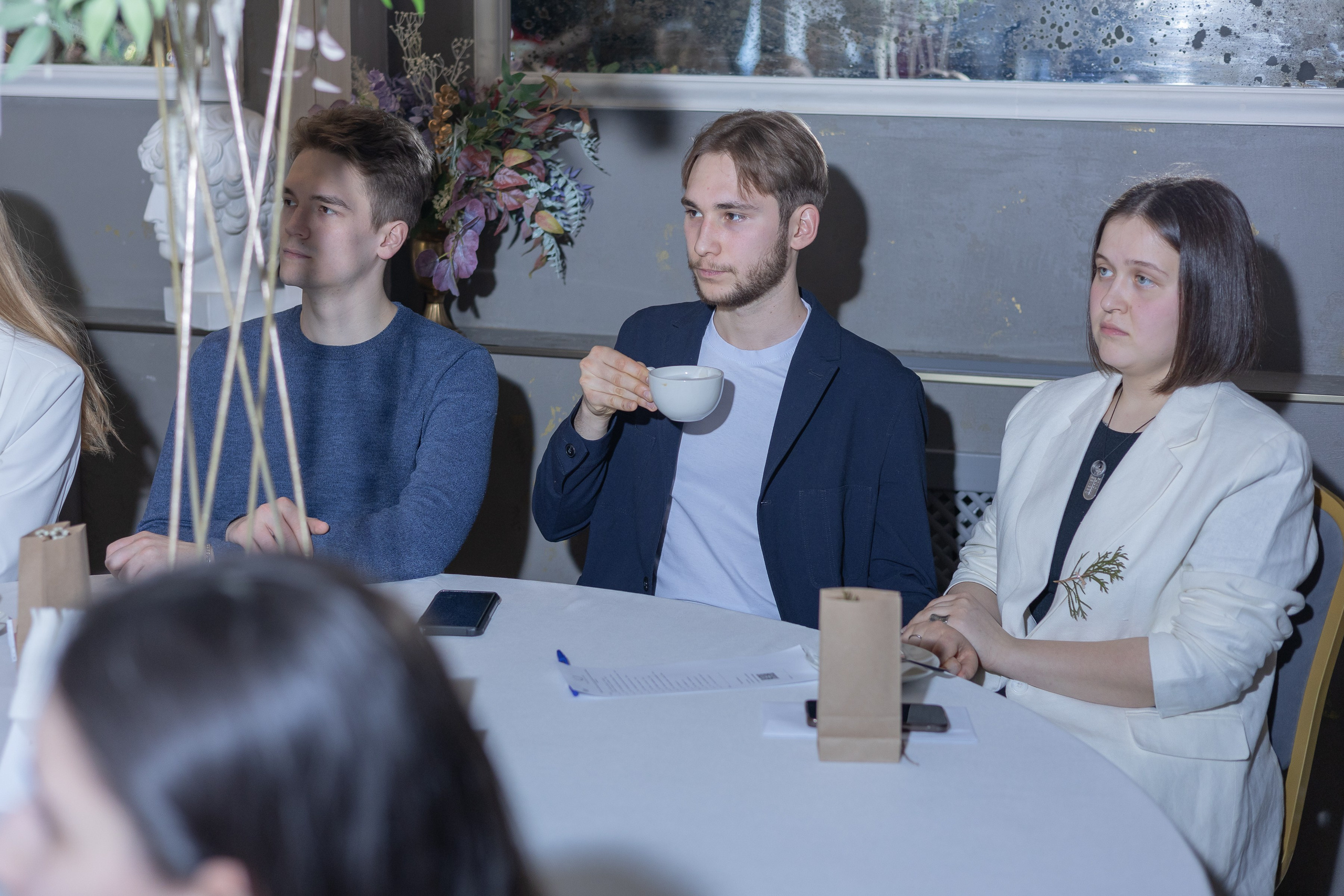 Свадебное чаепитие для молодоженов