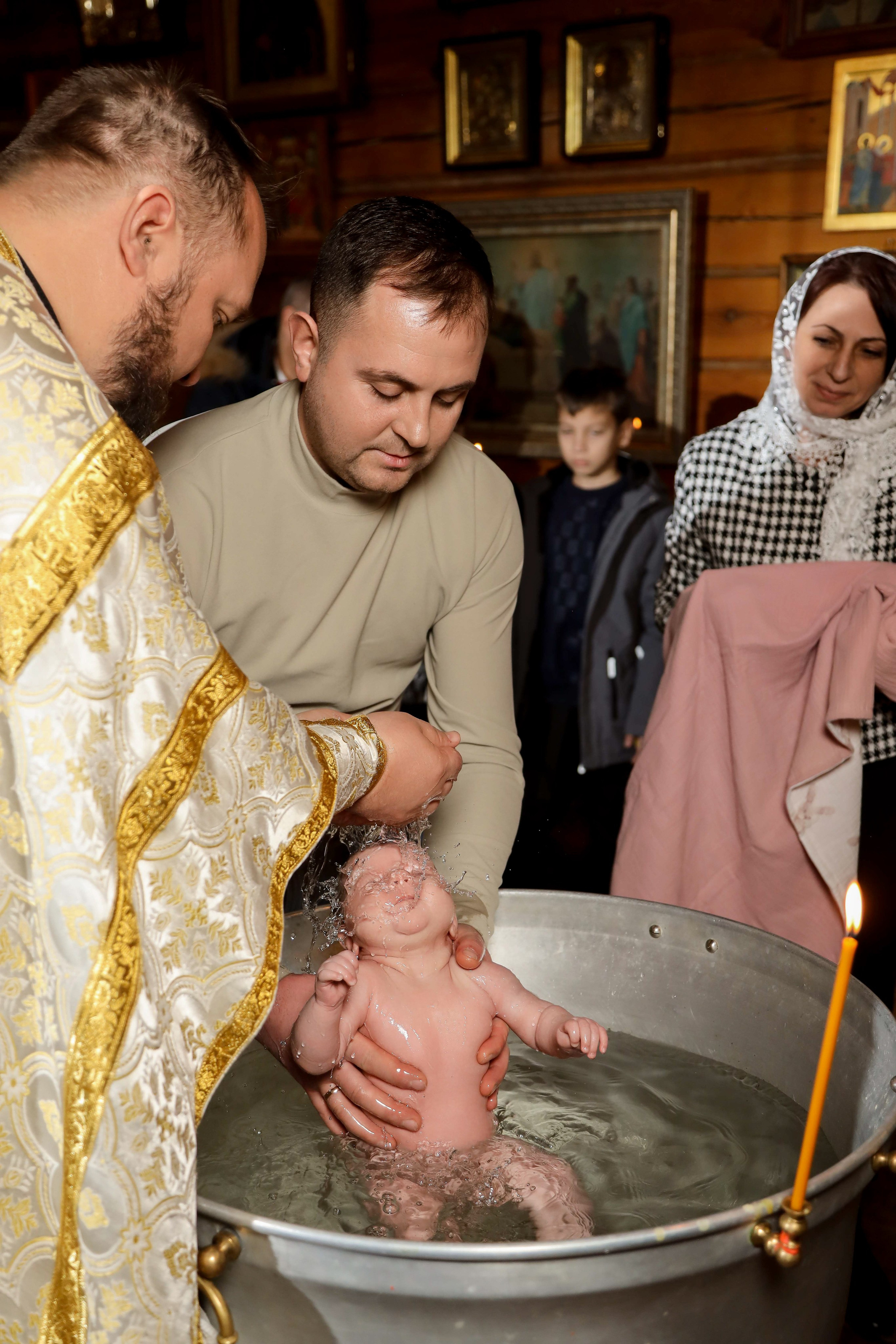 Крестины. Фотограф Антон Чупринин