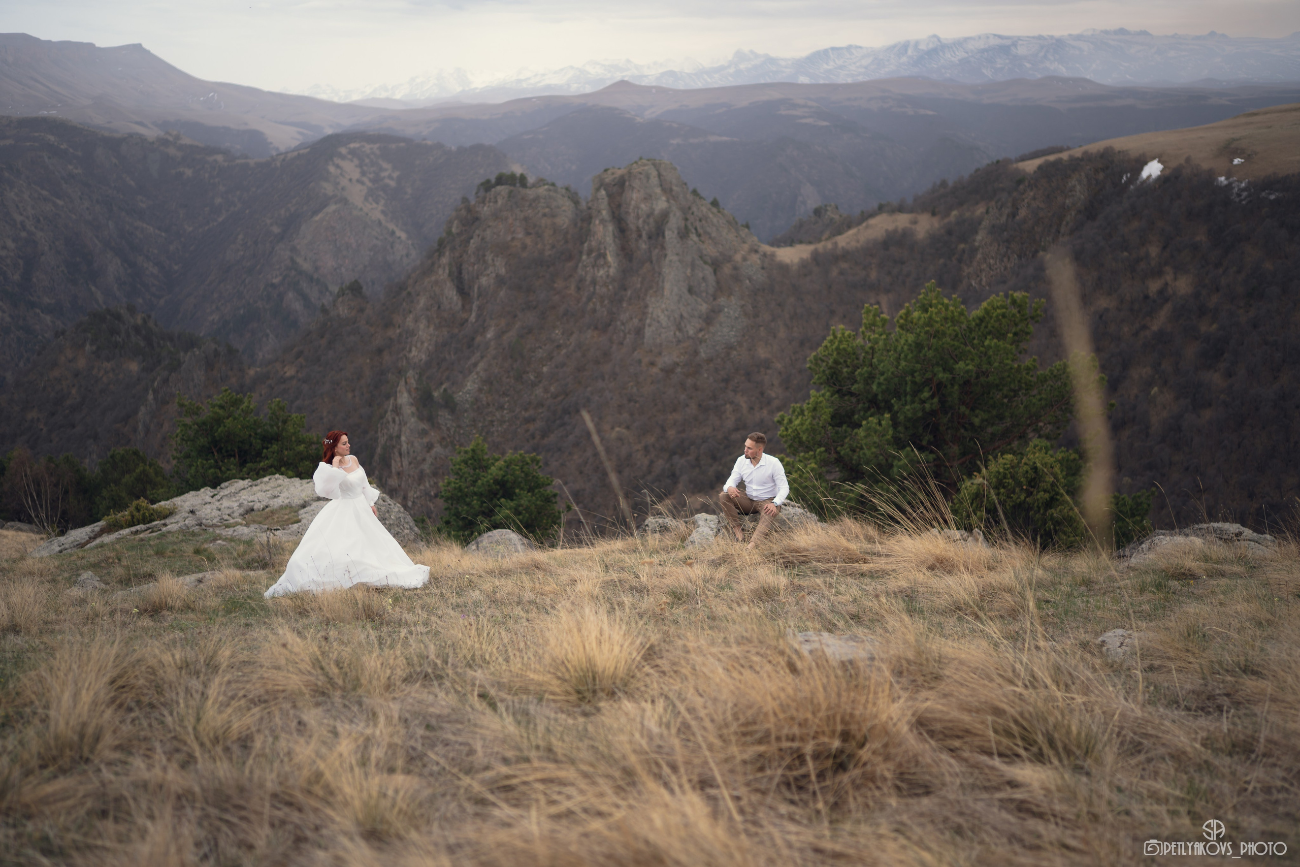 Свадебная фотосессия в горах