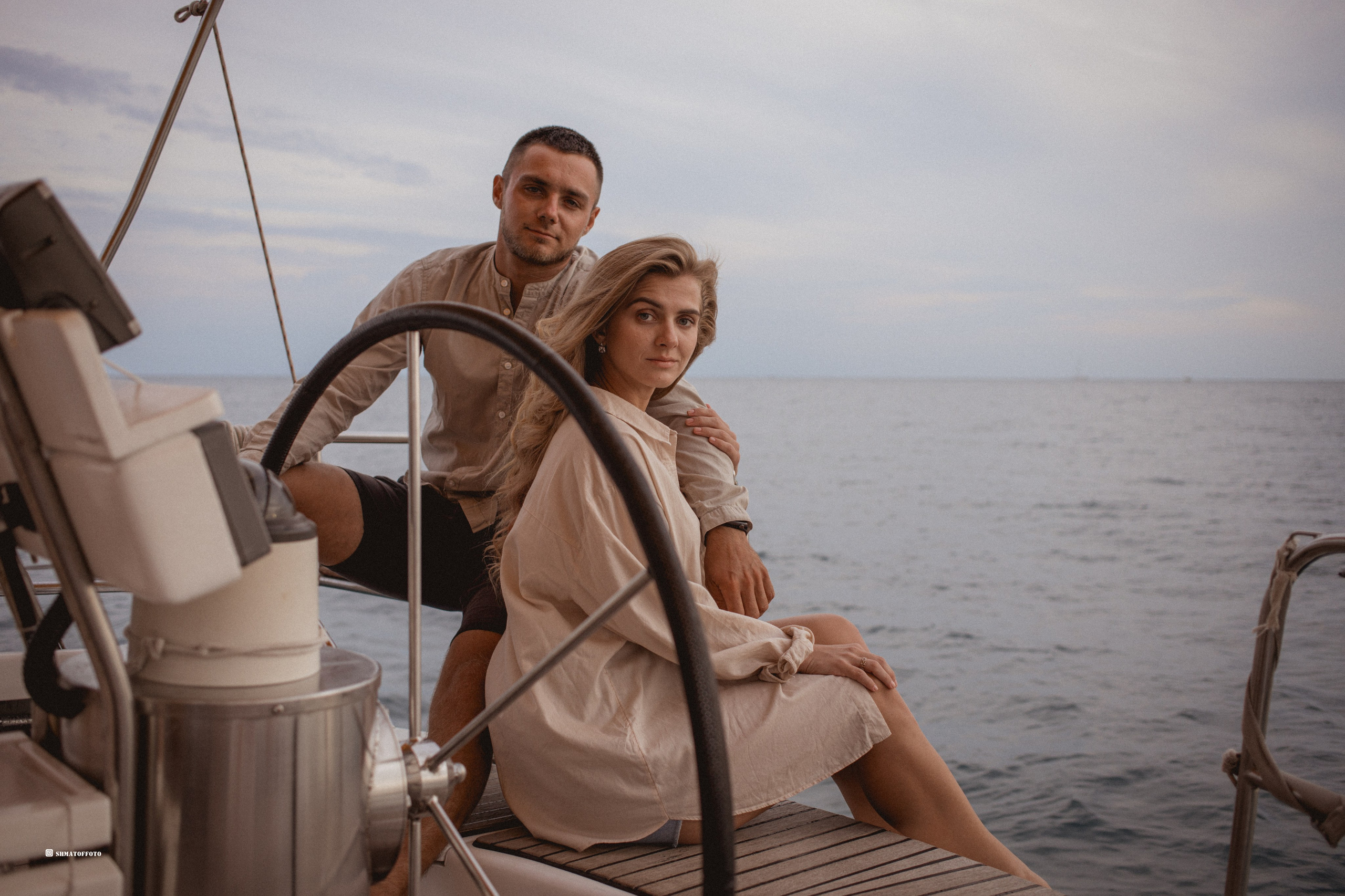 Яхта 22 год. Семейный и свадебный фотограф в Геленджике Михаил Шматов