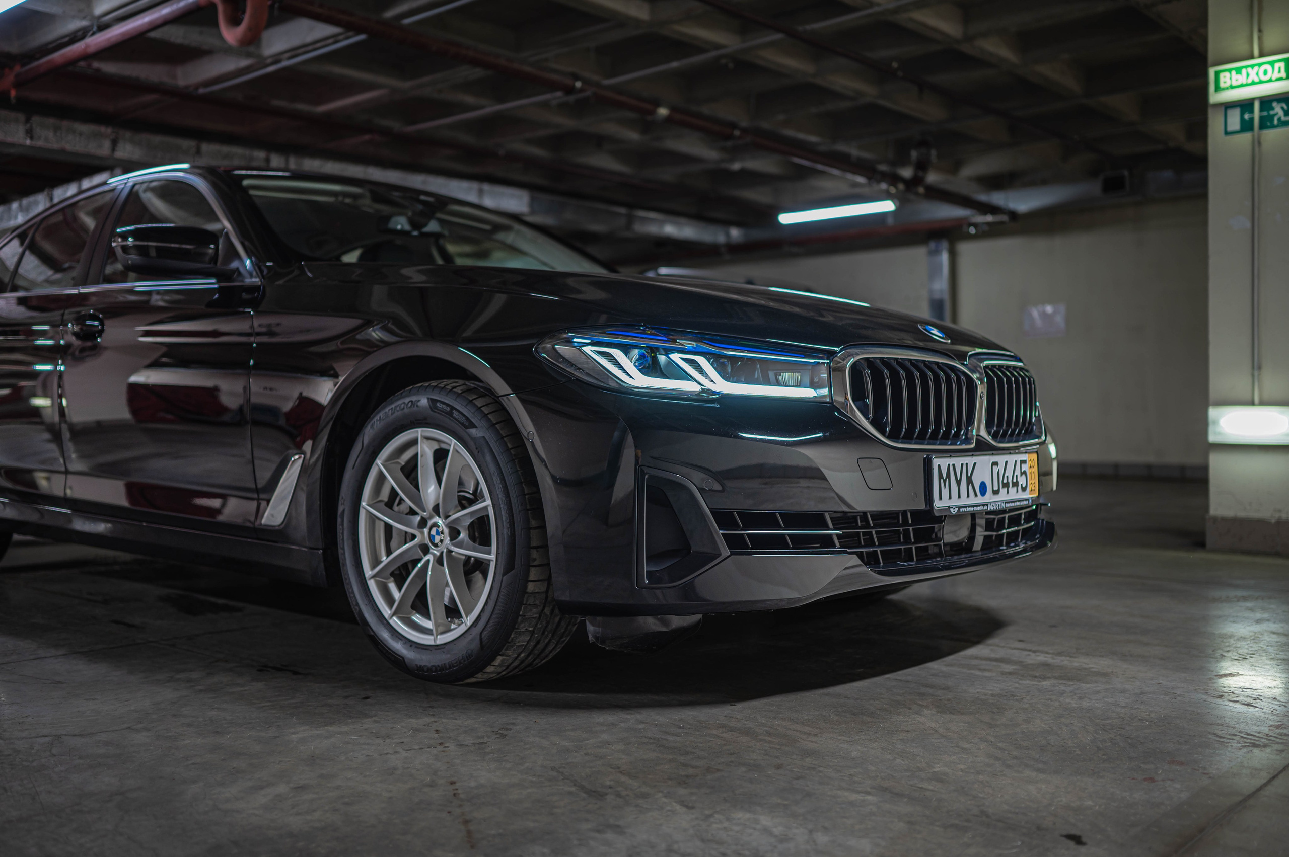 BMW 540i G30. Автомобильный фотограф в Москве — Сидоров Дмитрий