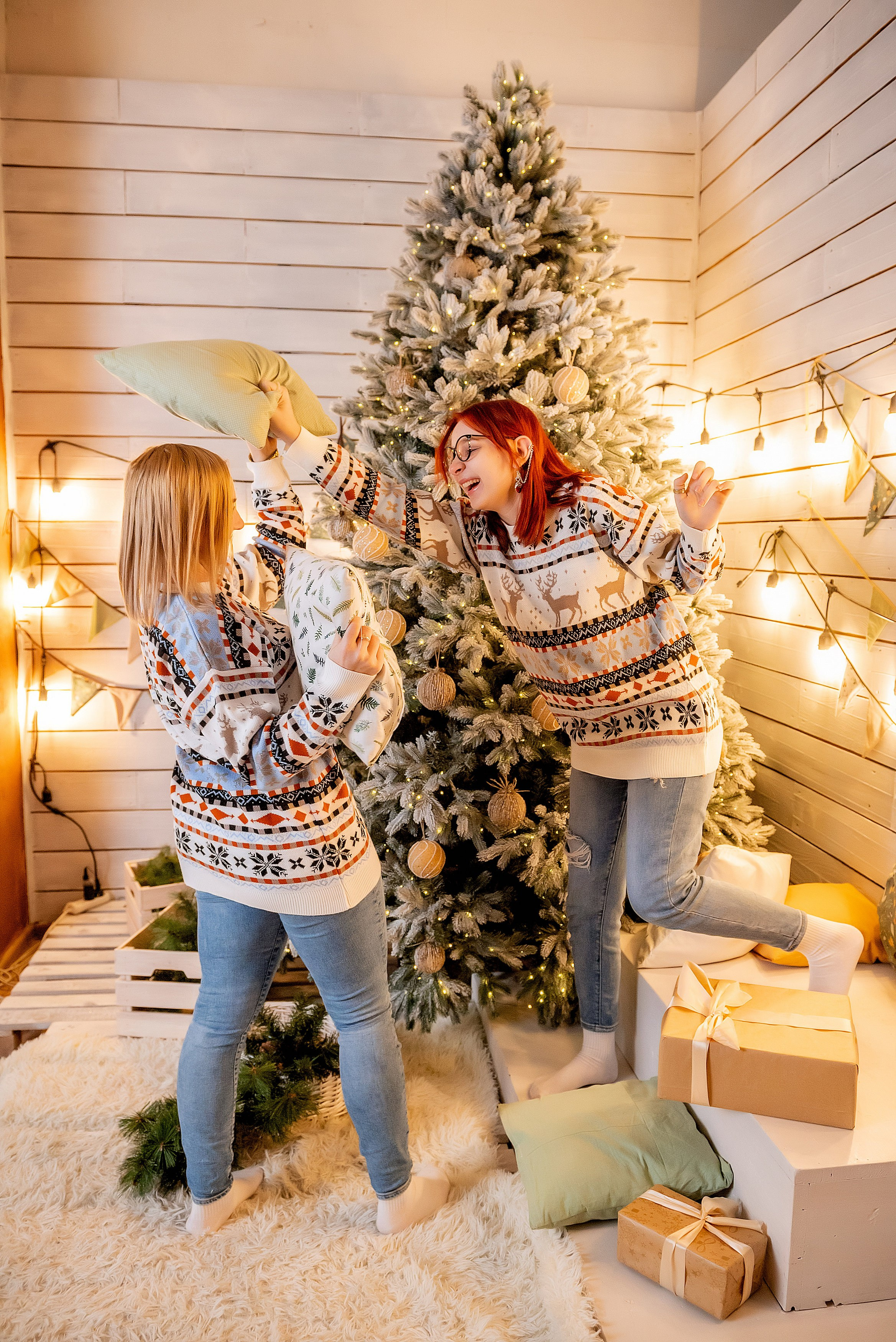 Портфолио фотографа: Новогодние фотосессии — Идеи, примеры и вдохновение для ваших праздничных кадров