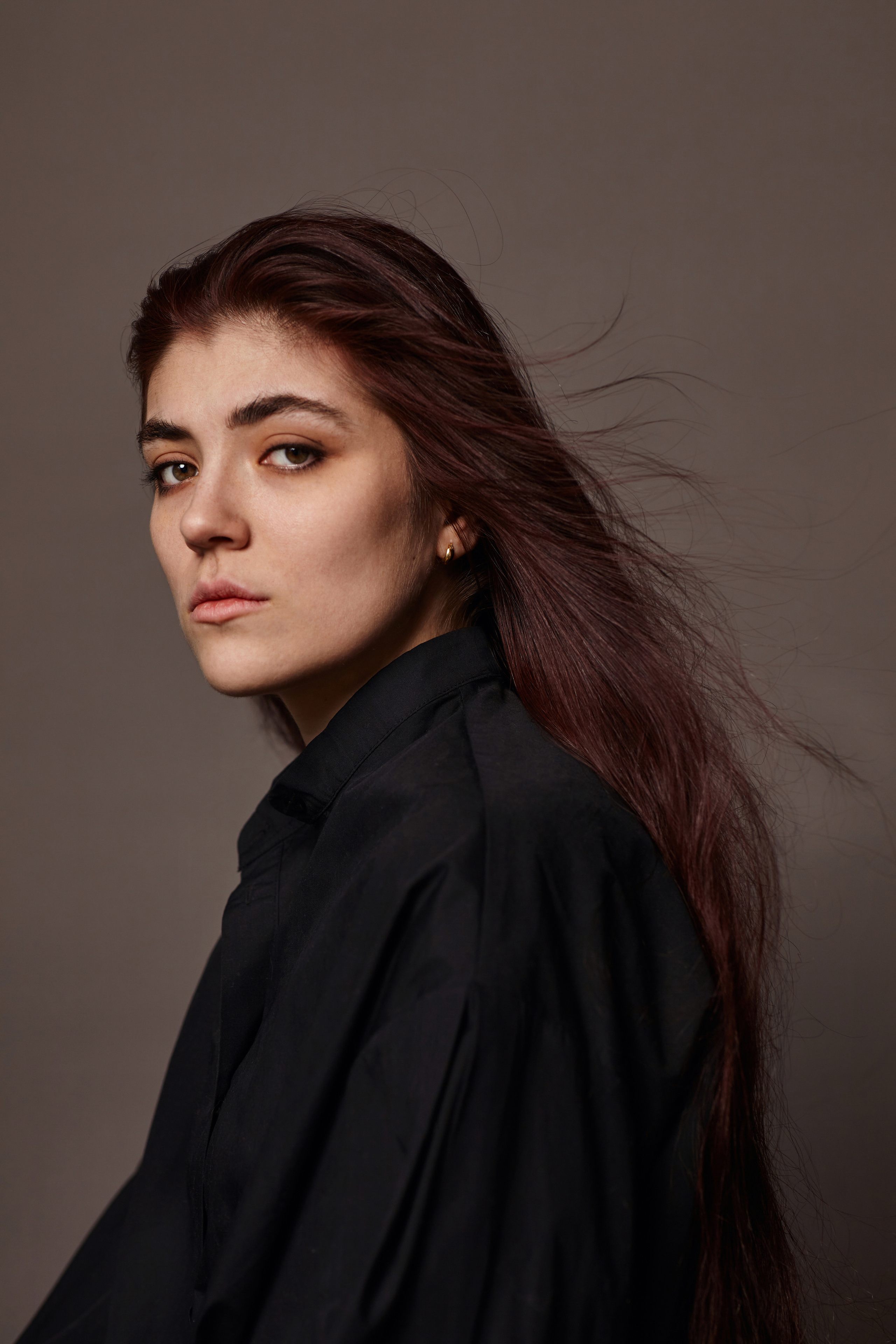 Эффектные кадры с моделью в Москве.