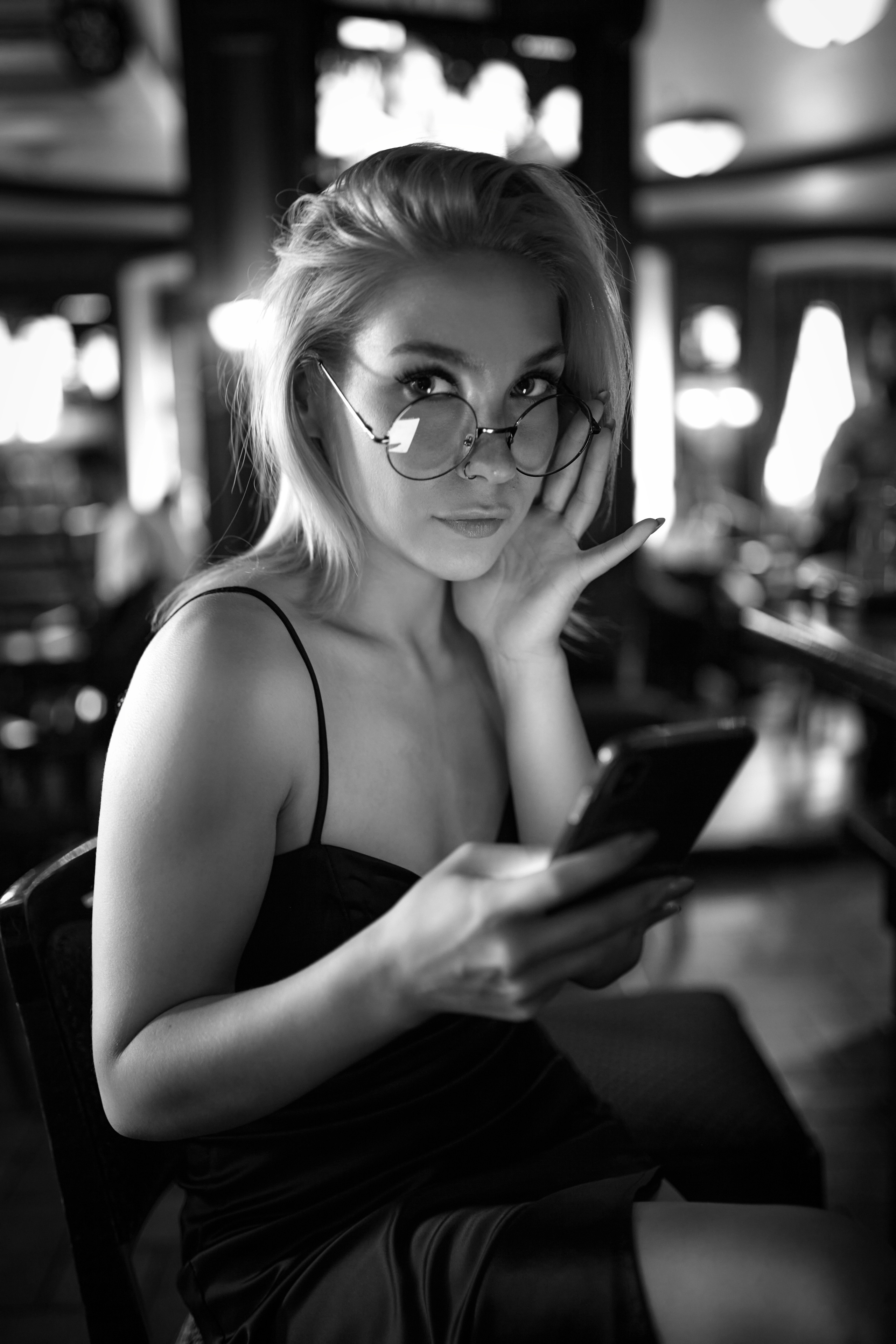 "Уникальная уличная портретная фотосессия Марины. Портретный фотограф в Москве Виталий Пересветов