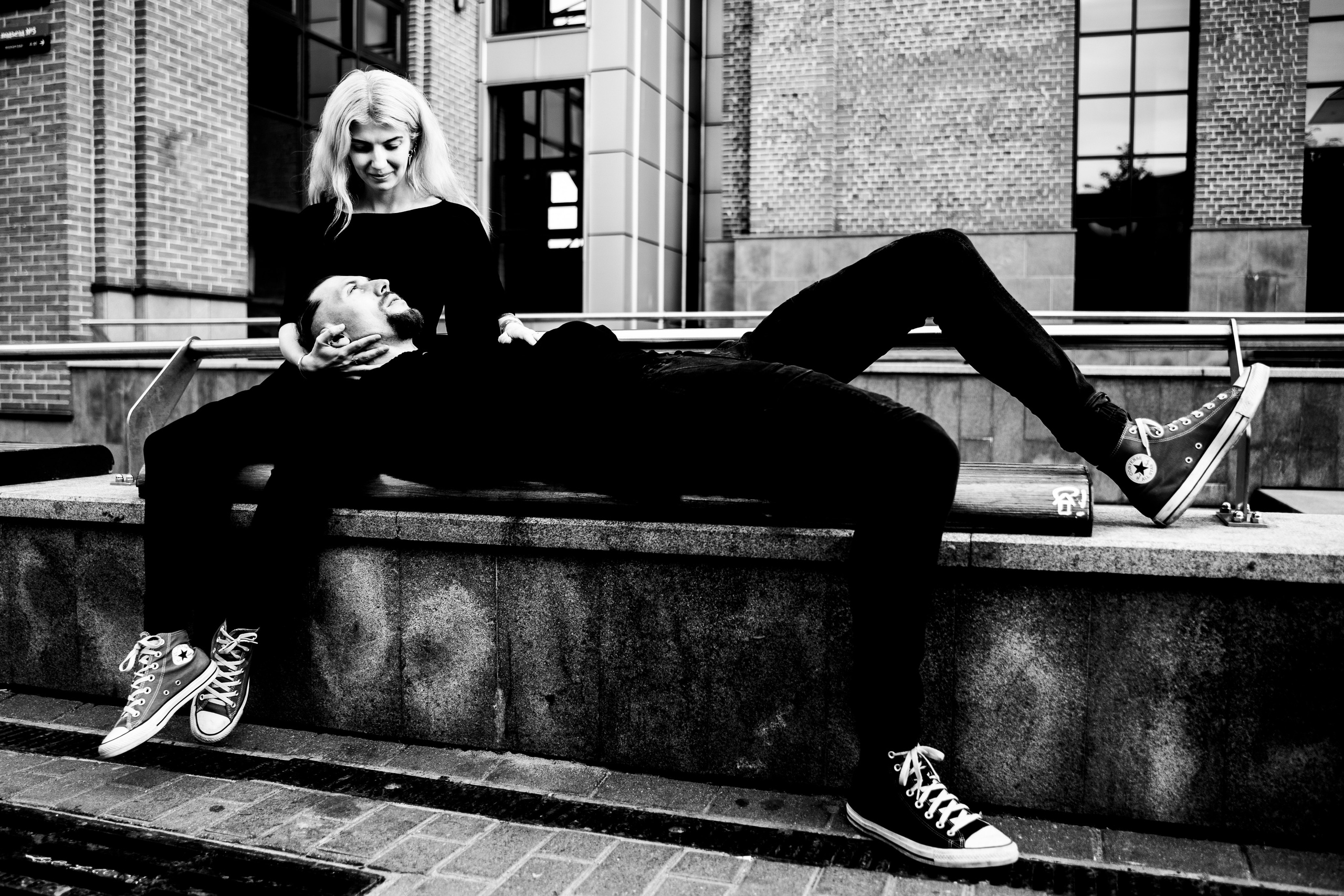 Фотосессии на Московских улицах: модель и стиль.