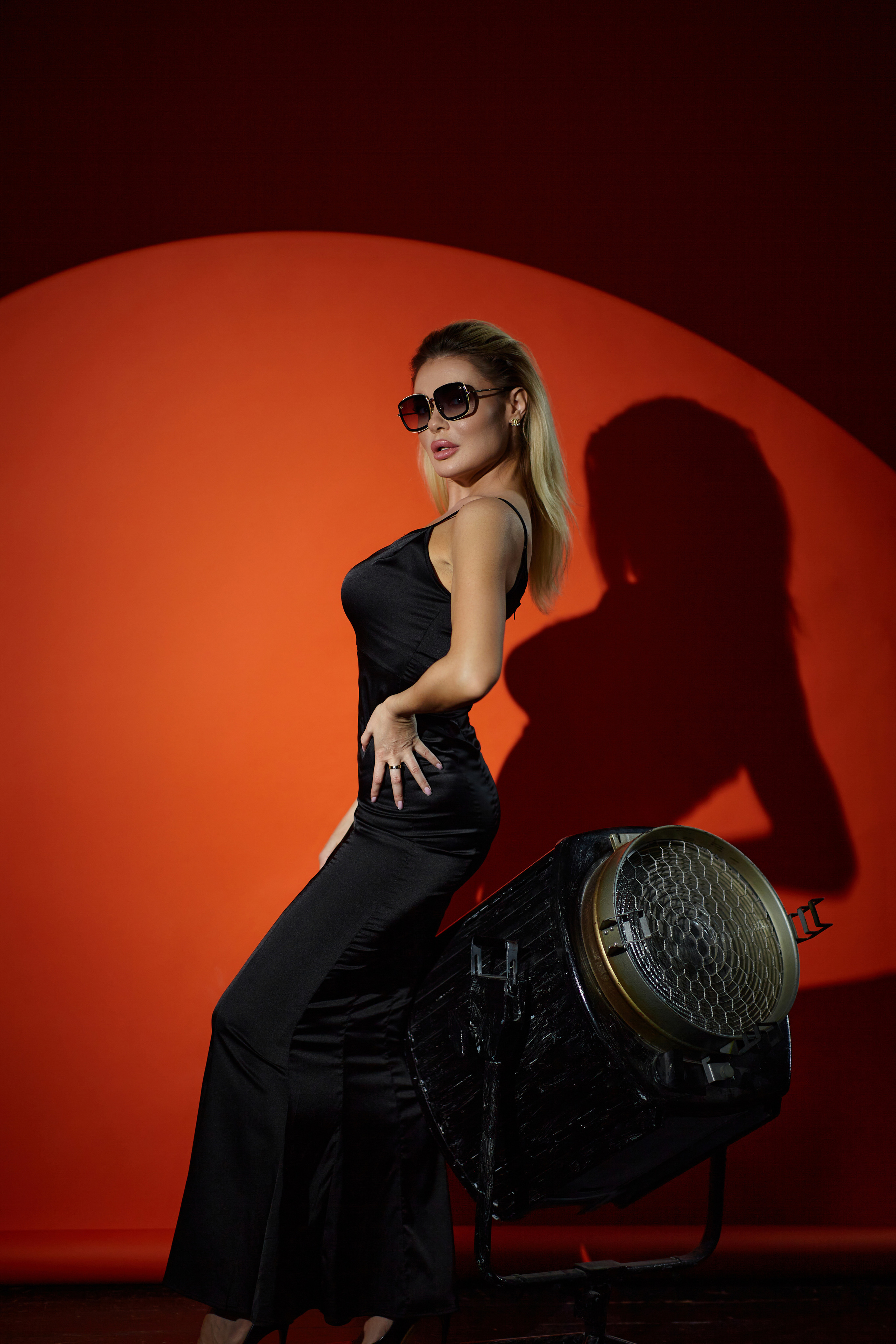 Элегантные моменты на съемках в Москве.